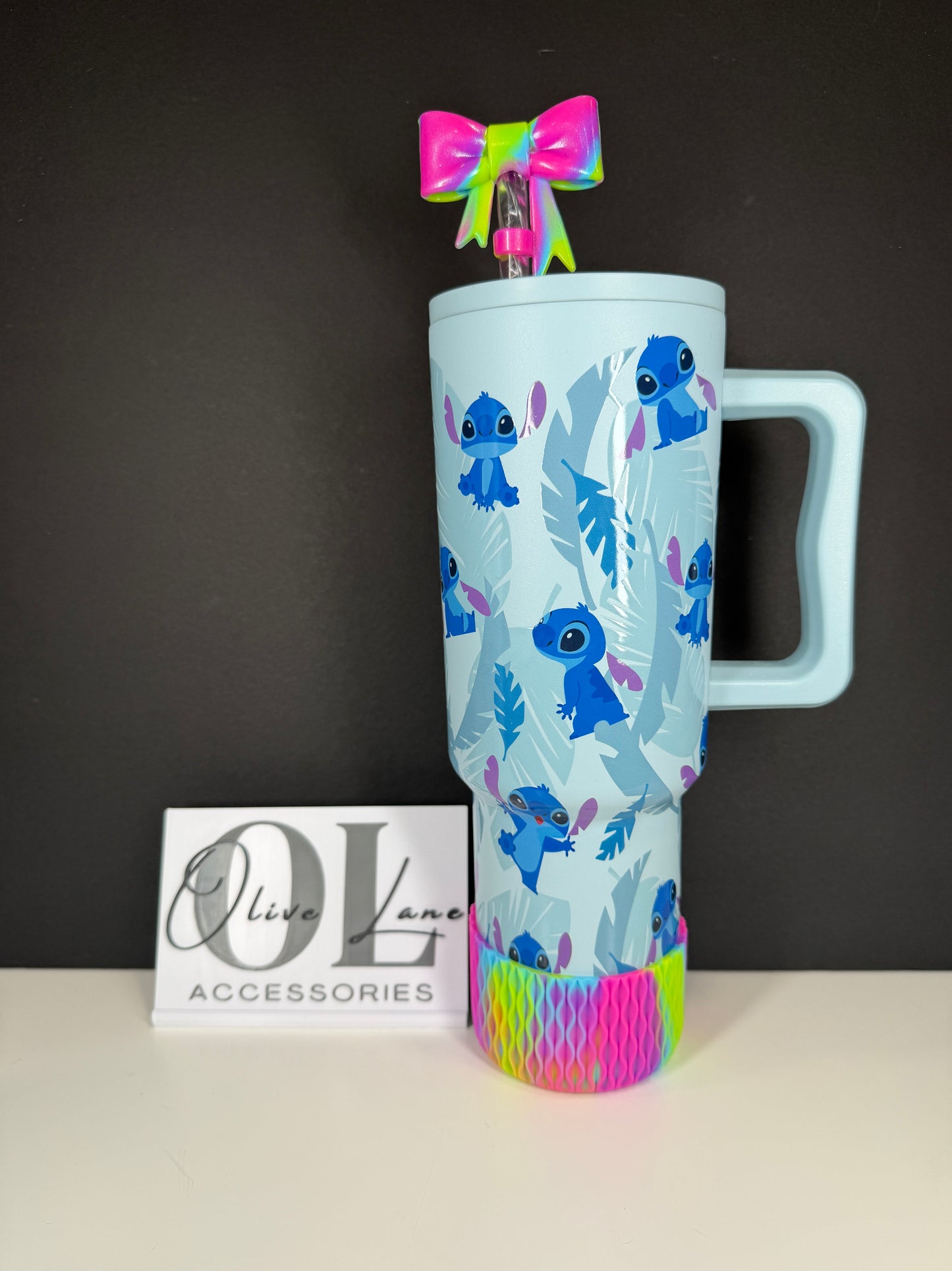 Hydro Neon SHIMMER - WAVES Silicone Tumbler Boot