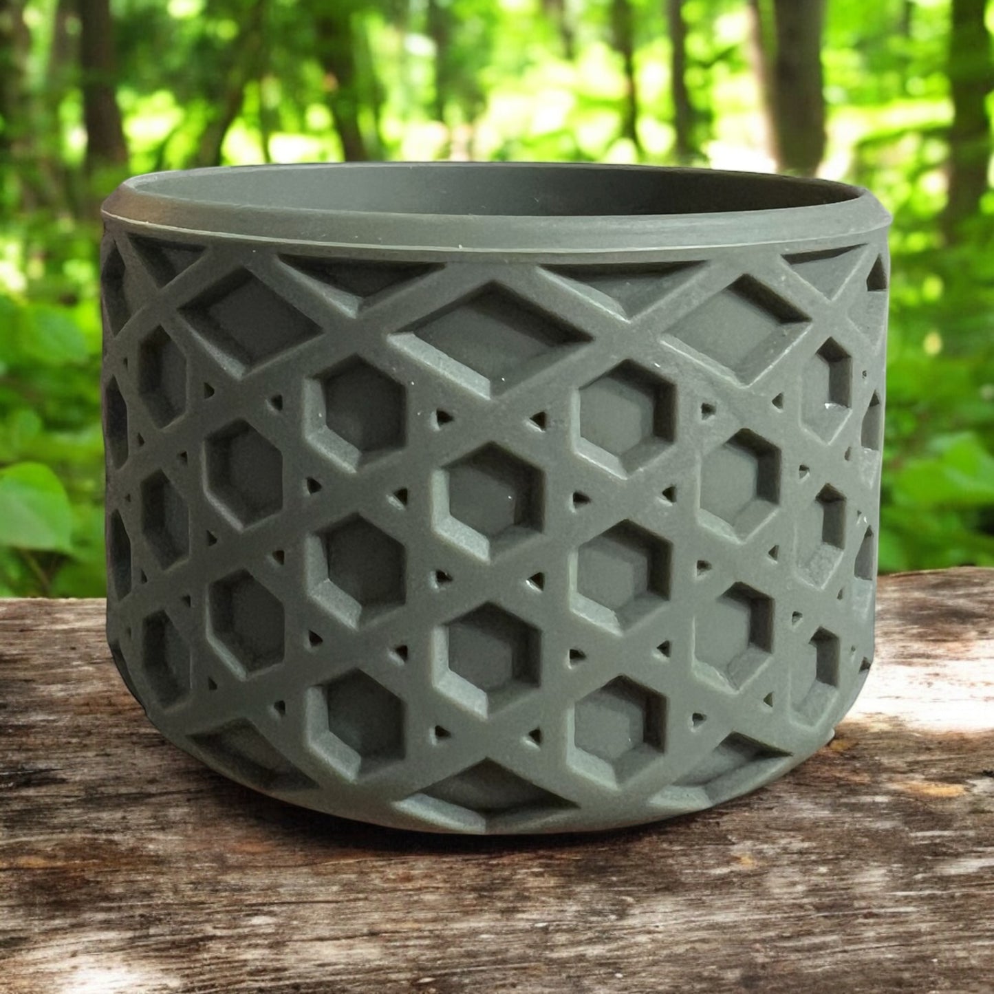 Cypress Green WAFFLE Silicone Tumbler Boot