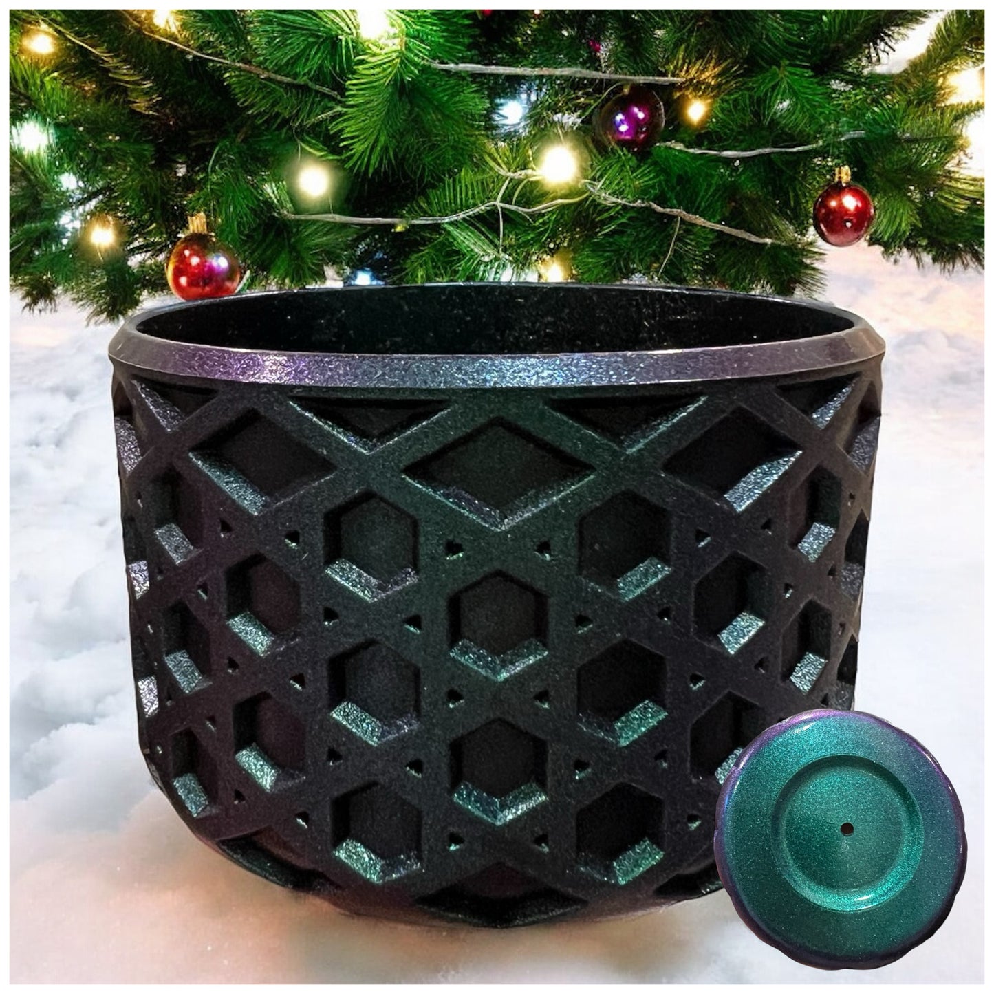 Chroma Green WAFFLE Silicone Tumbler Boot