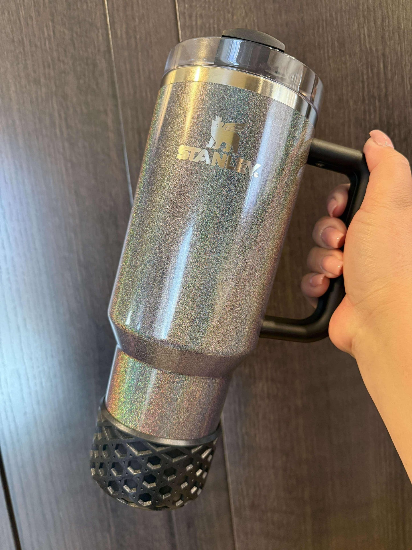 Black Pearl - WAFFLE Silicone Tumbler Boot