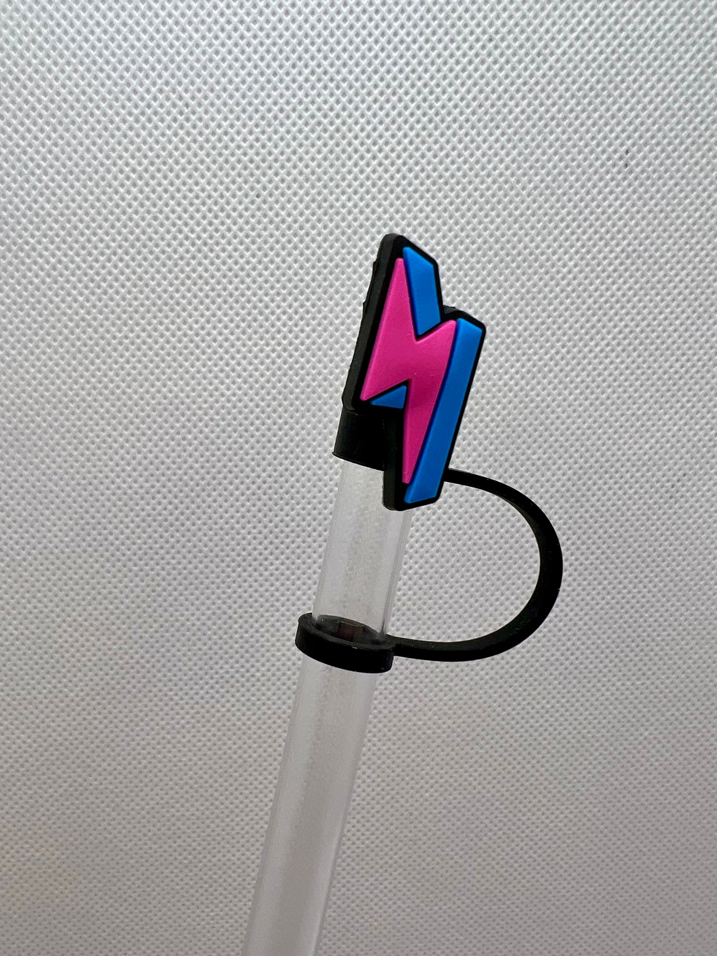 Lightening Bolt Straw Topper 10mm