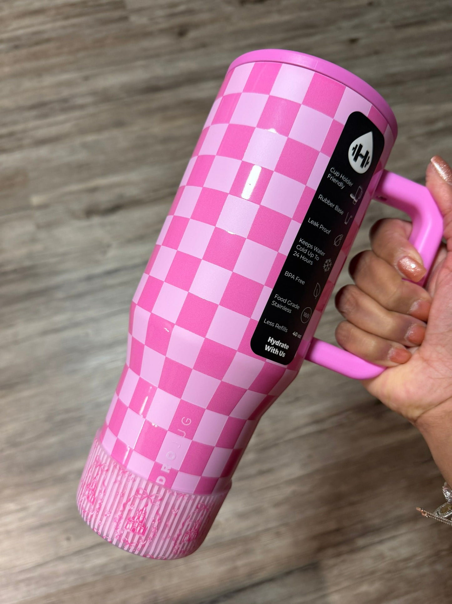 Magical Castle Glitter - Silicone Tumbler Boot