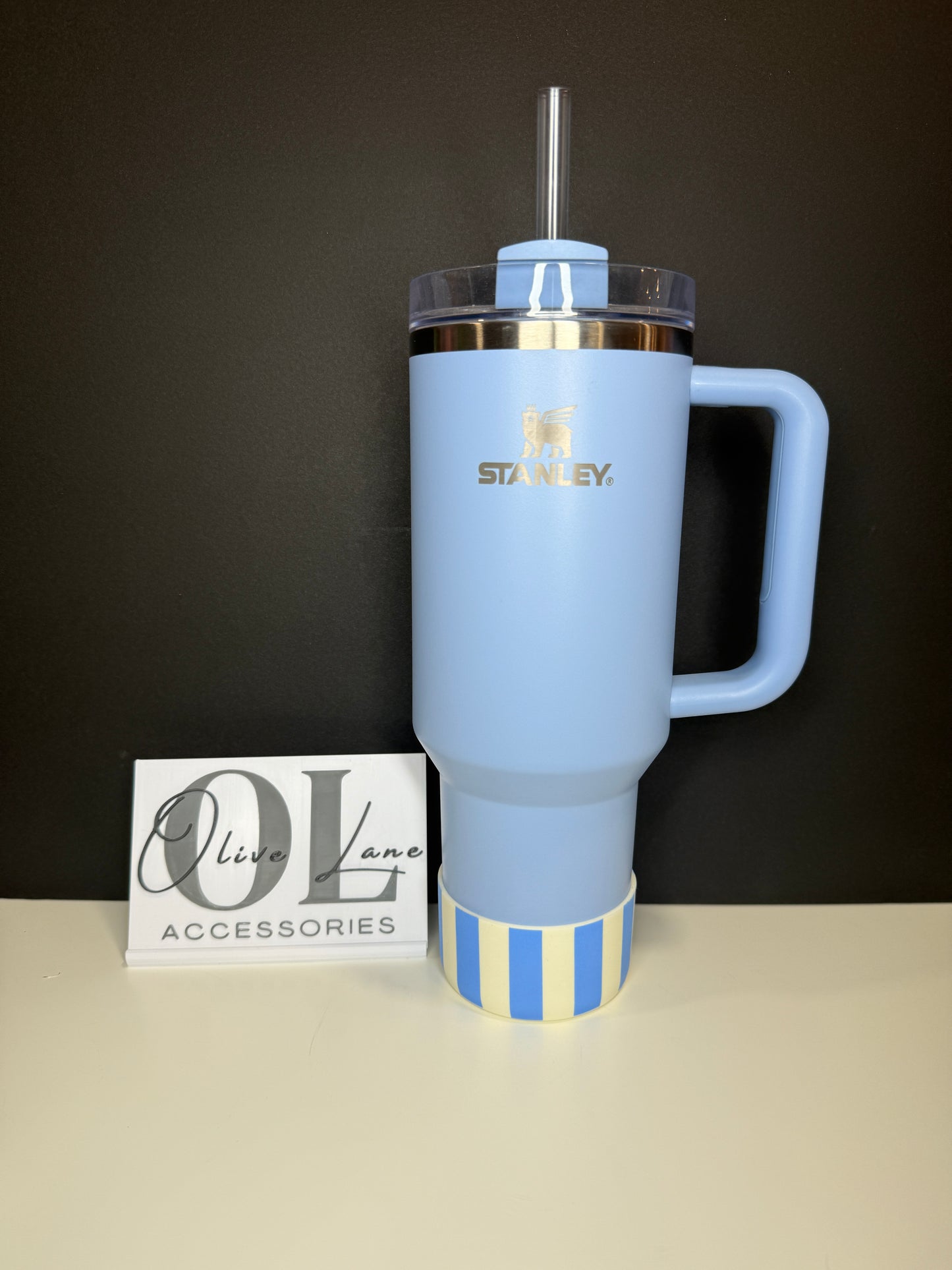 Cornflower Cabana - Silicone Tumbler Boot