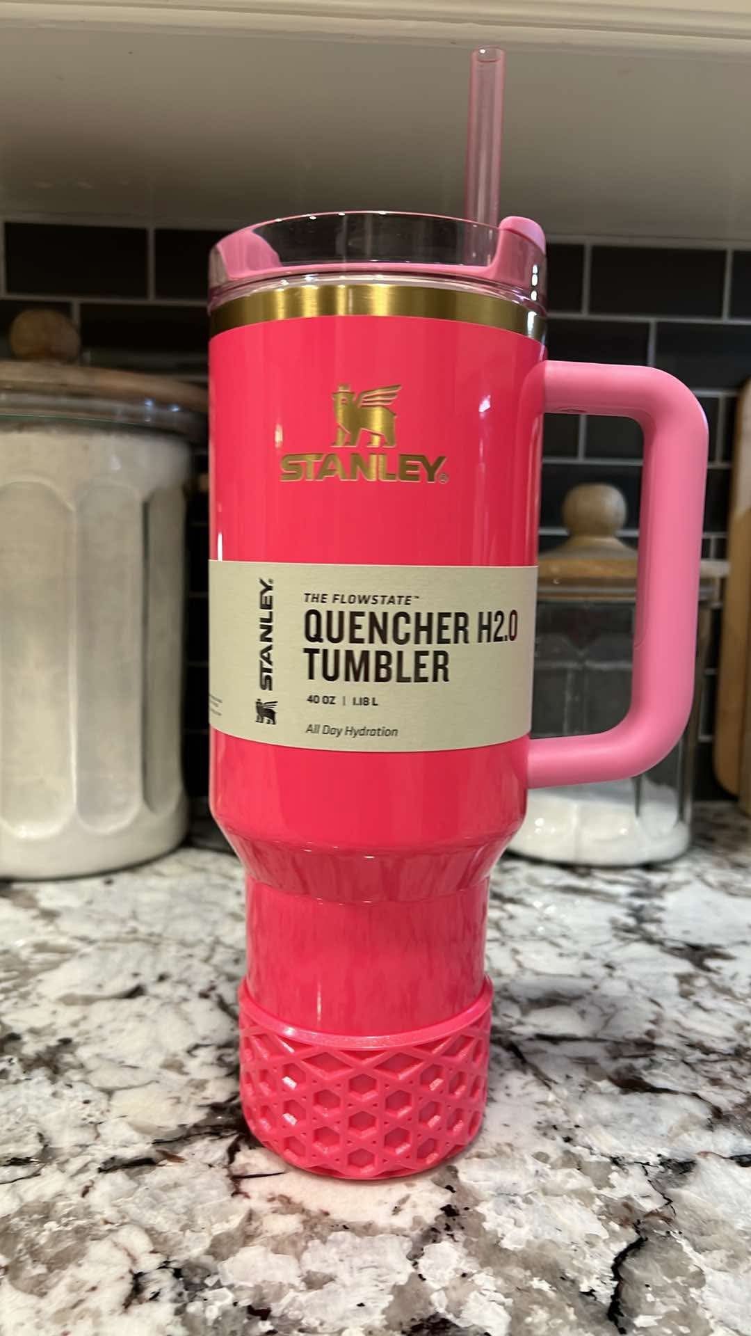 Pink Parade SHIMMER - WAFFLE Silicone Tumbler Boot