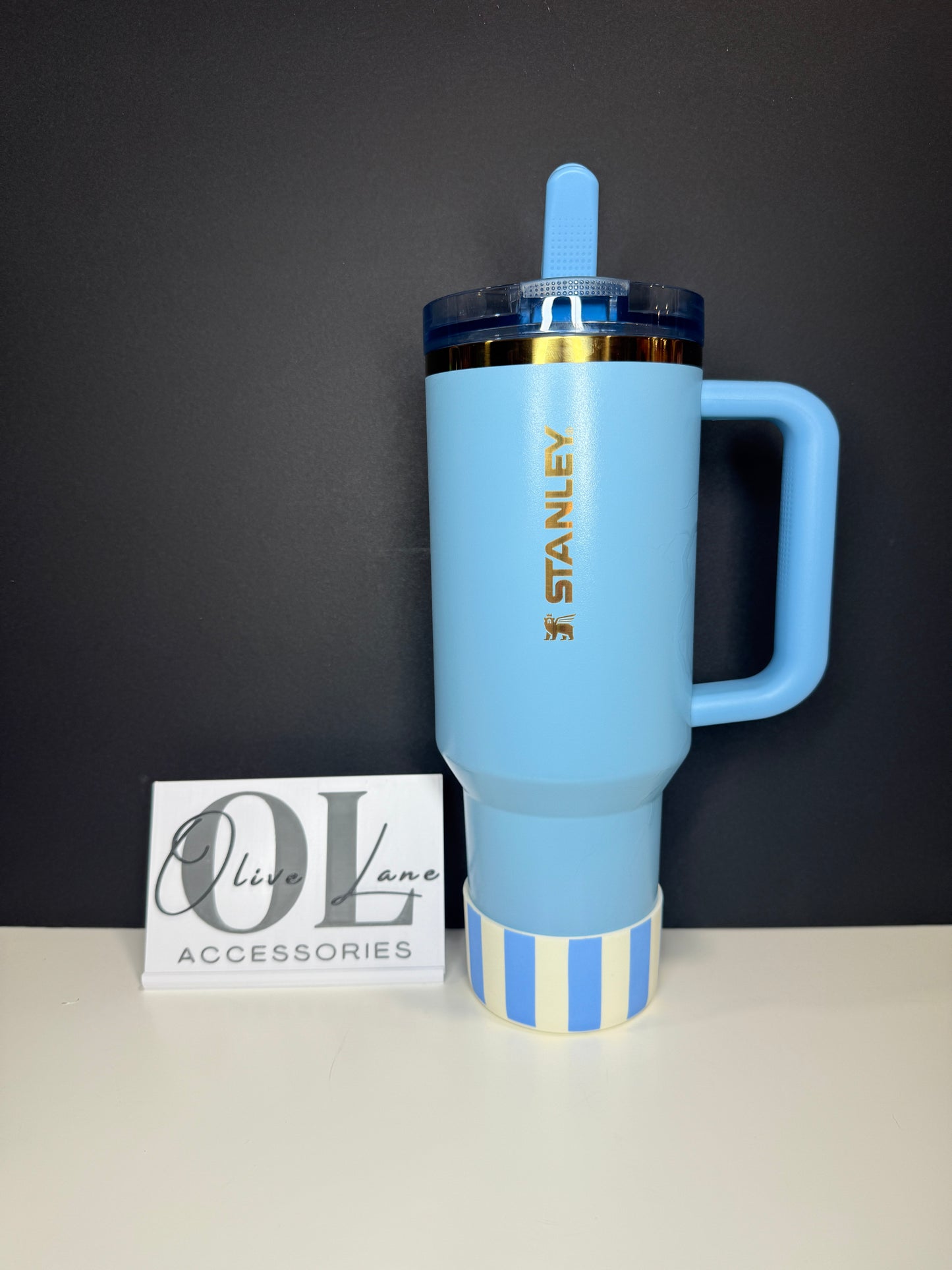 Cornflower Cabana - Silicone Tumbler Boot