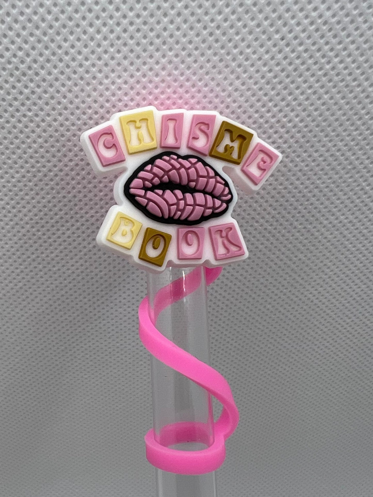 Chisme Book Silicone Straw Topper 10mm