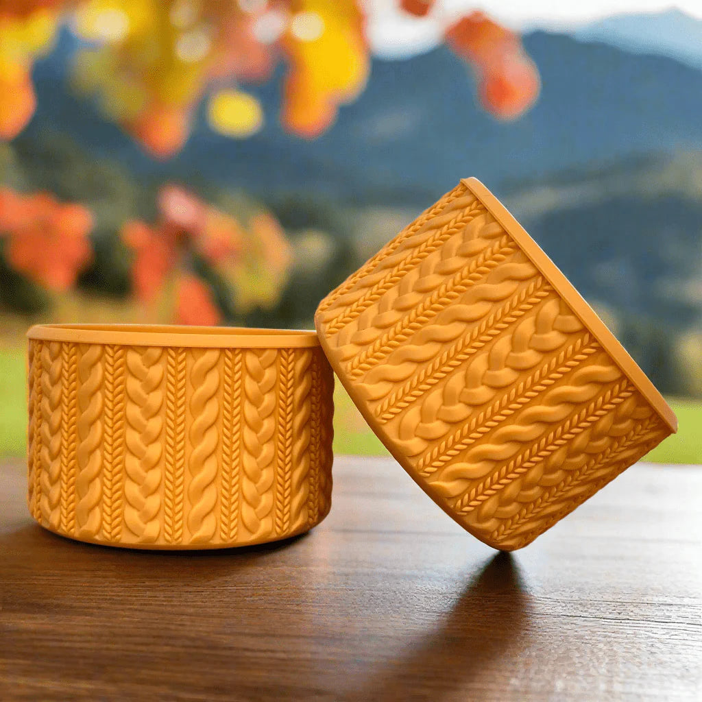 AUTUMN (Marigold) SWEATER Silicone Tumbler Boot
