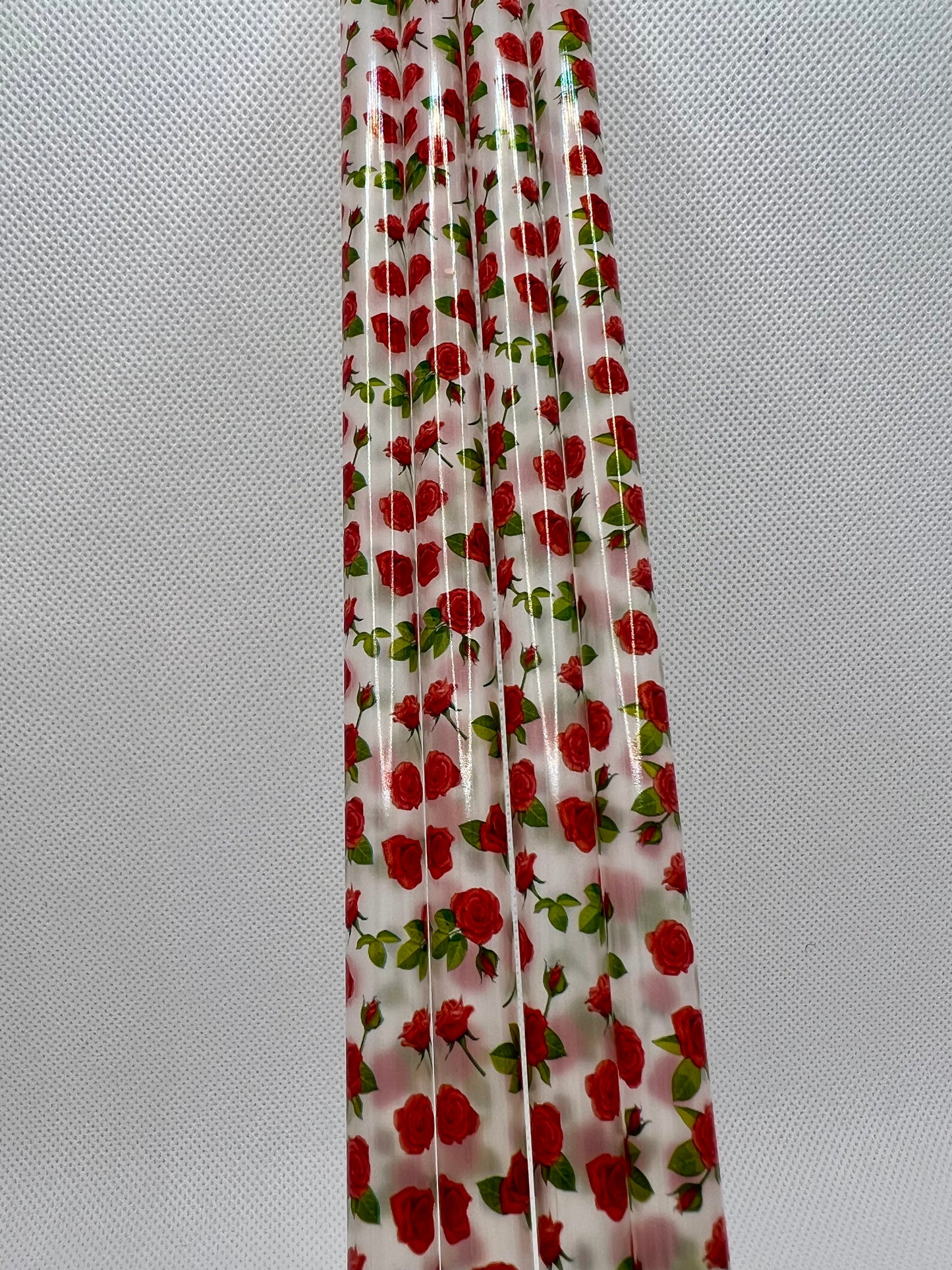 Clear Rose Straw (40oz Tumbler)