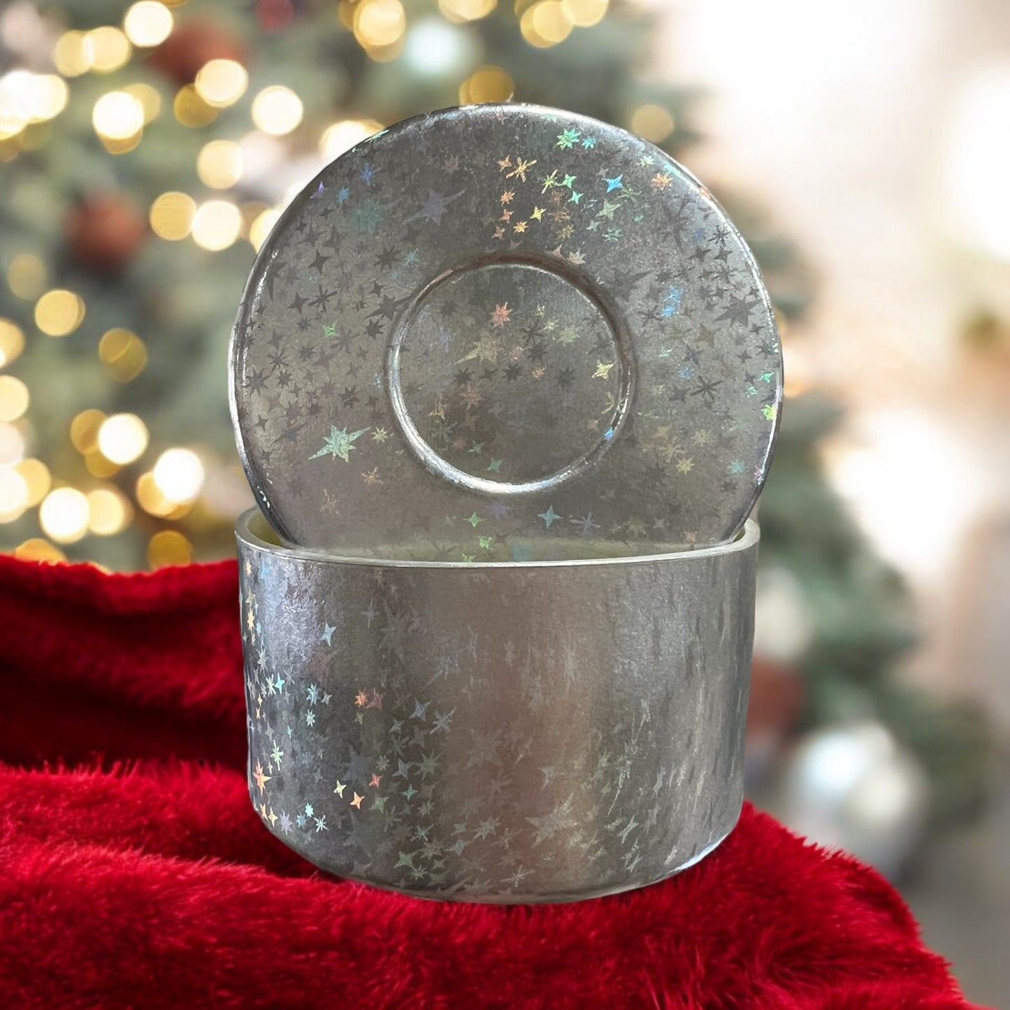 Iridescent Sparkles - Silicone Tumbler Boot