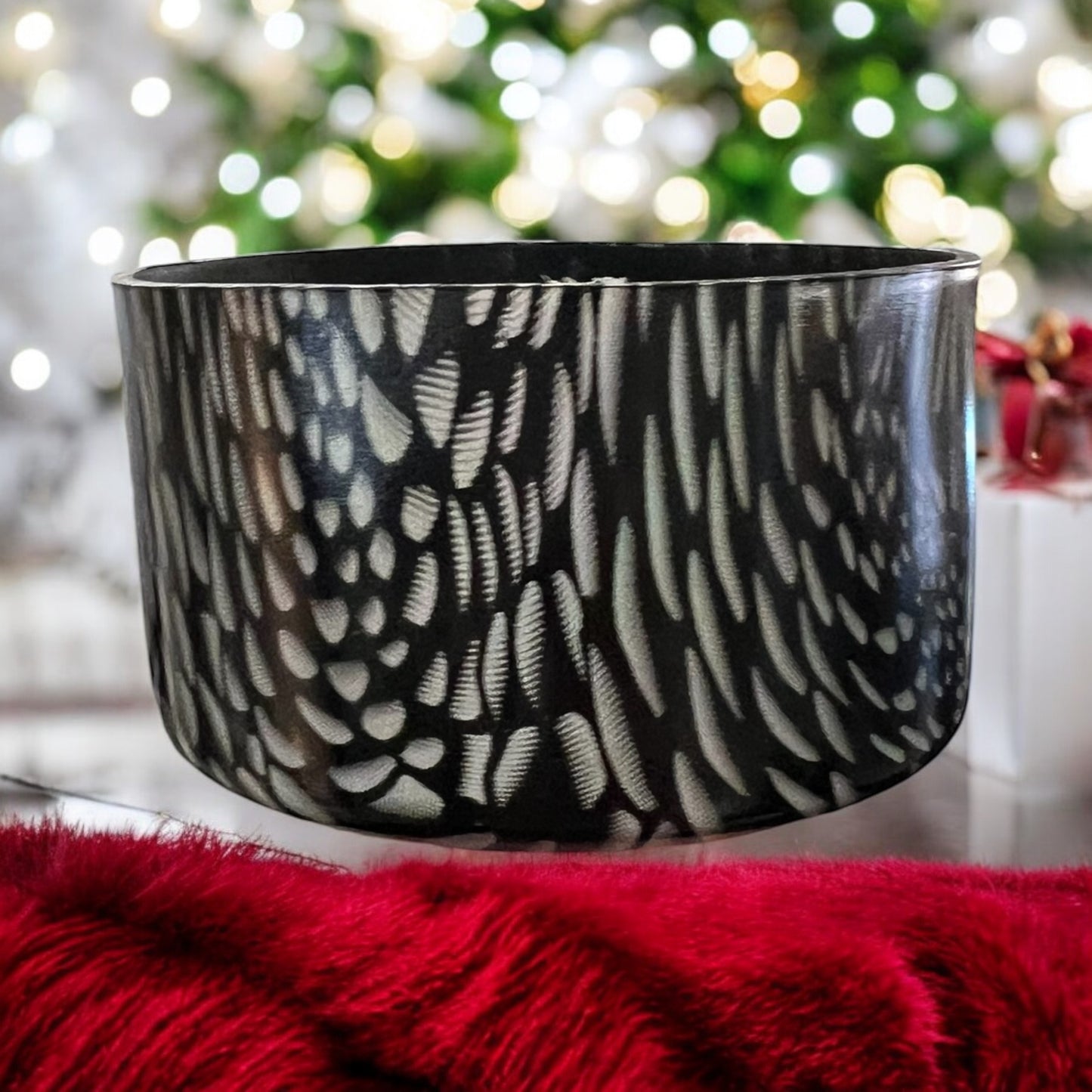 Reptilian Oil Slick Silicone Tumbler Boot