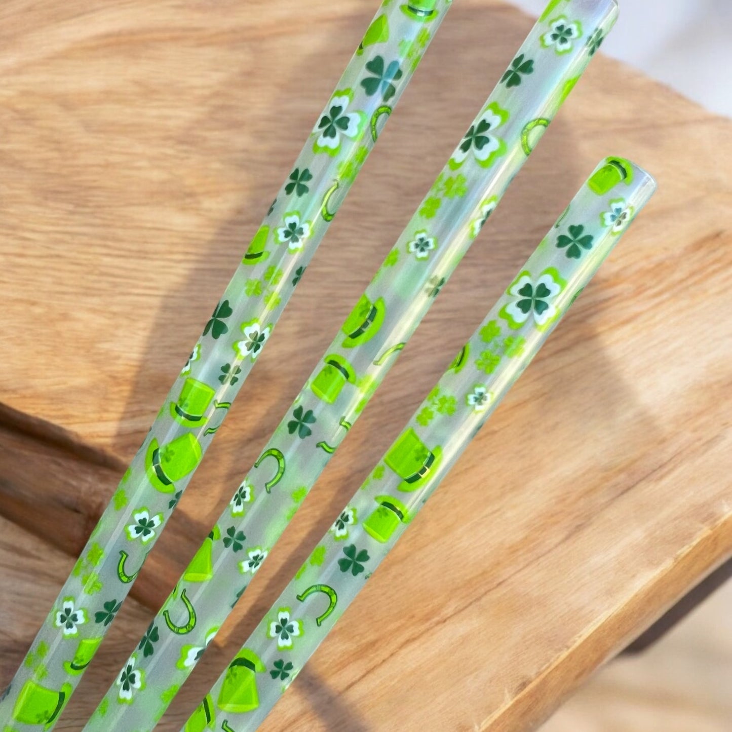 Clear Luck of the Irish Straw (40oz Tumbler)