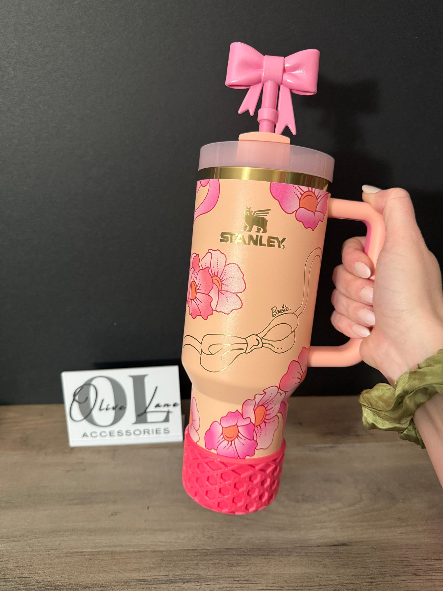 Pink Parade SHIMMER - WAFFLE Silicone Tumbler Boot