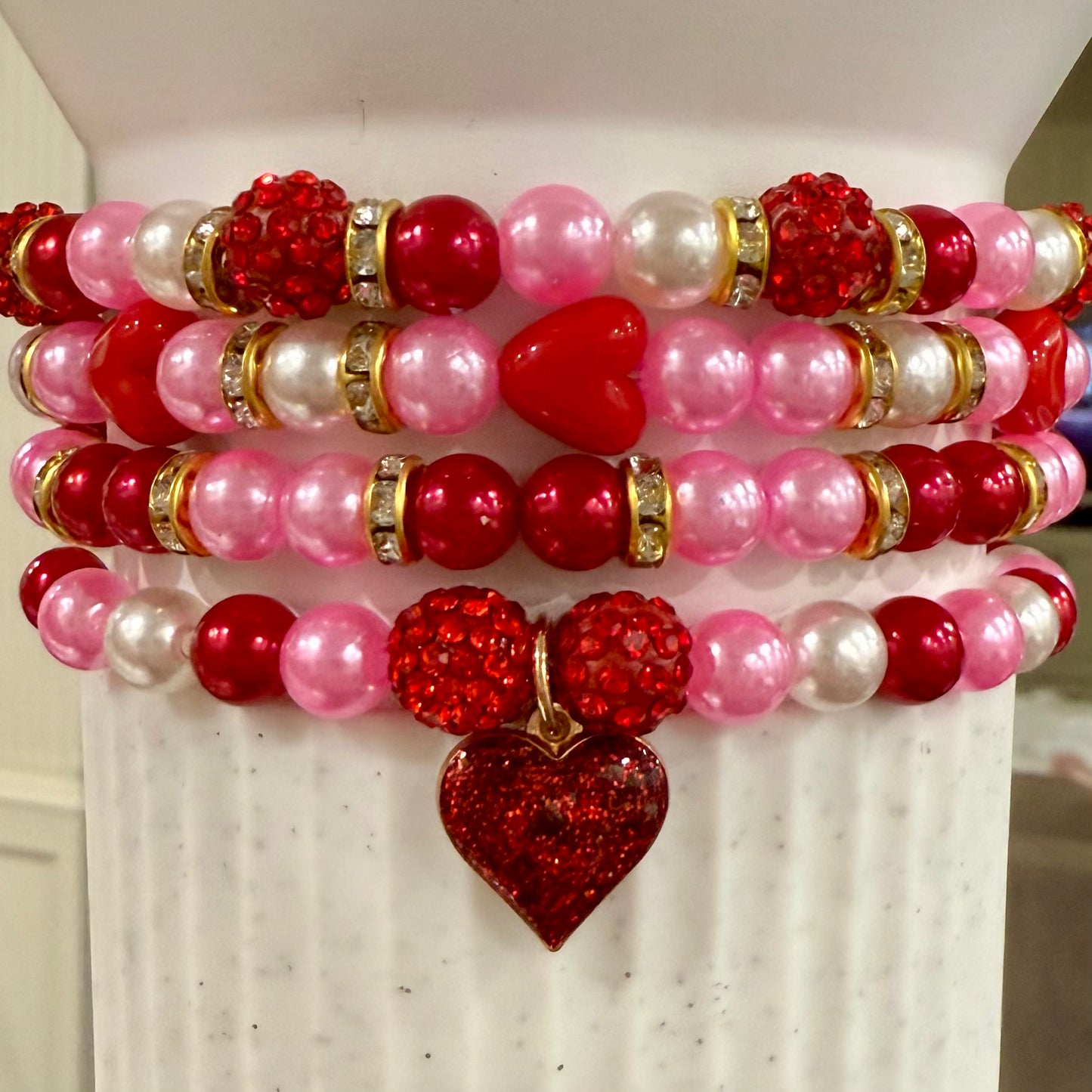 Fancy Valentine - Tumbler Bracelet Stacks