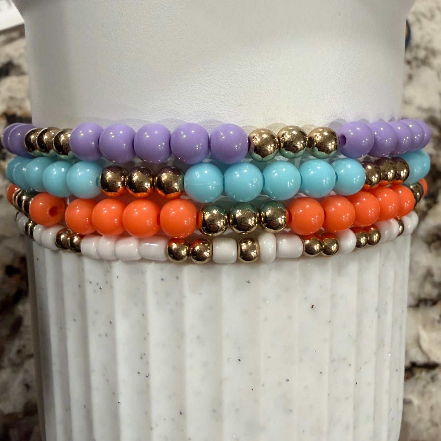 Looks Like Easter - Tumbler Bracelet Stacks