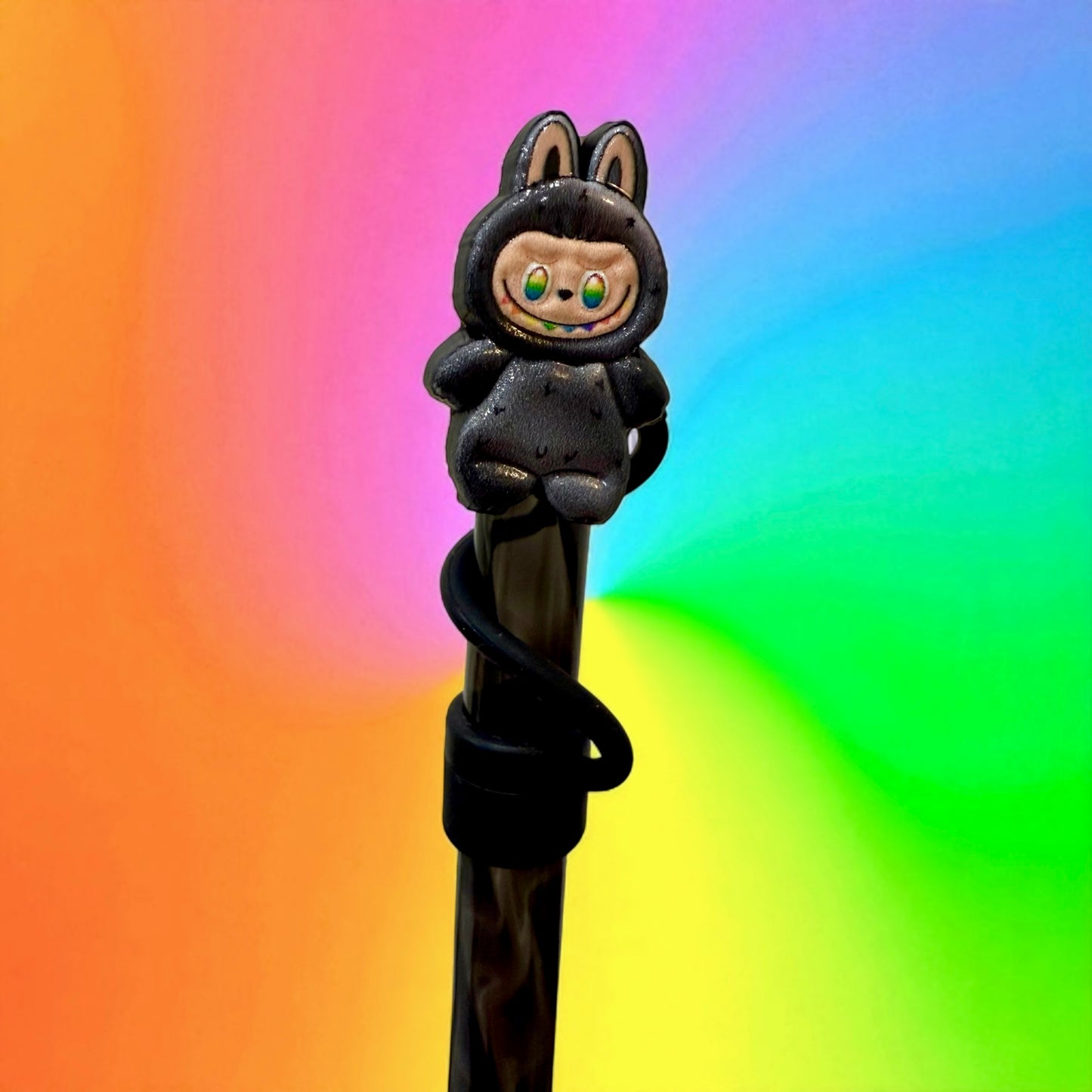 Secret Monster - Silicone Straw Topper 10mm