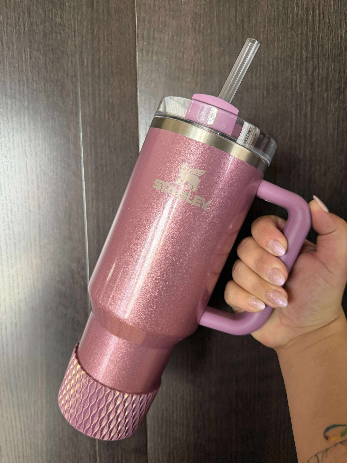 Mauve Metallic - WAVES Silicone Tumbler Boot