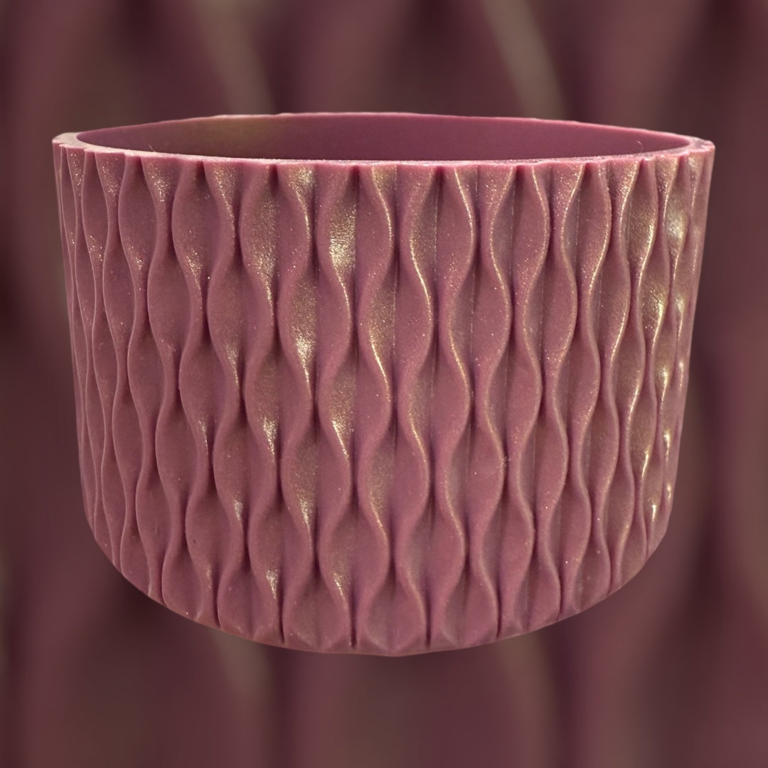 Mauve Metallic - WAVES Silicone Tumbler Boot