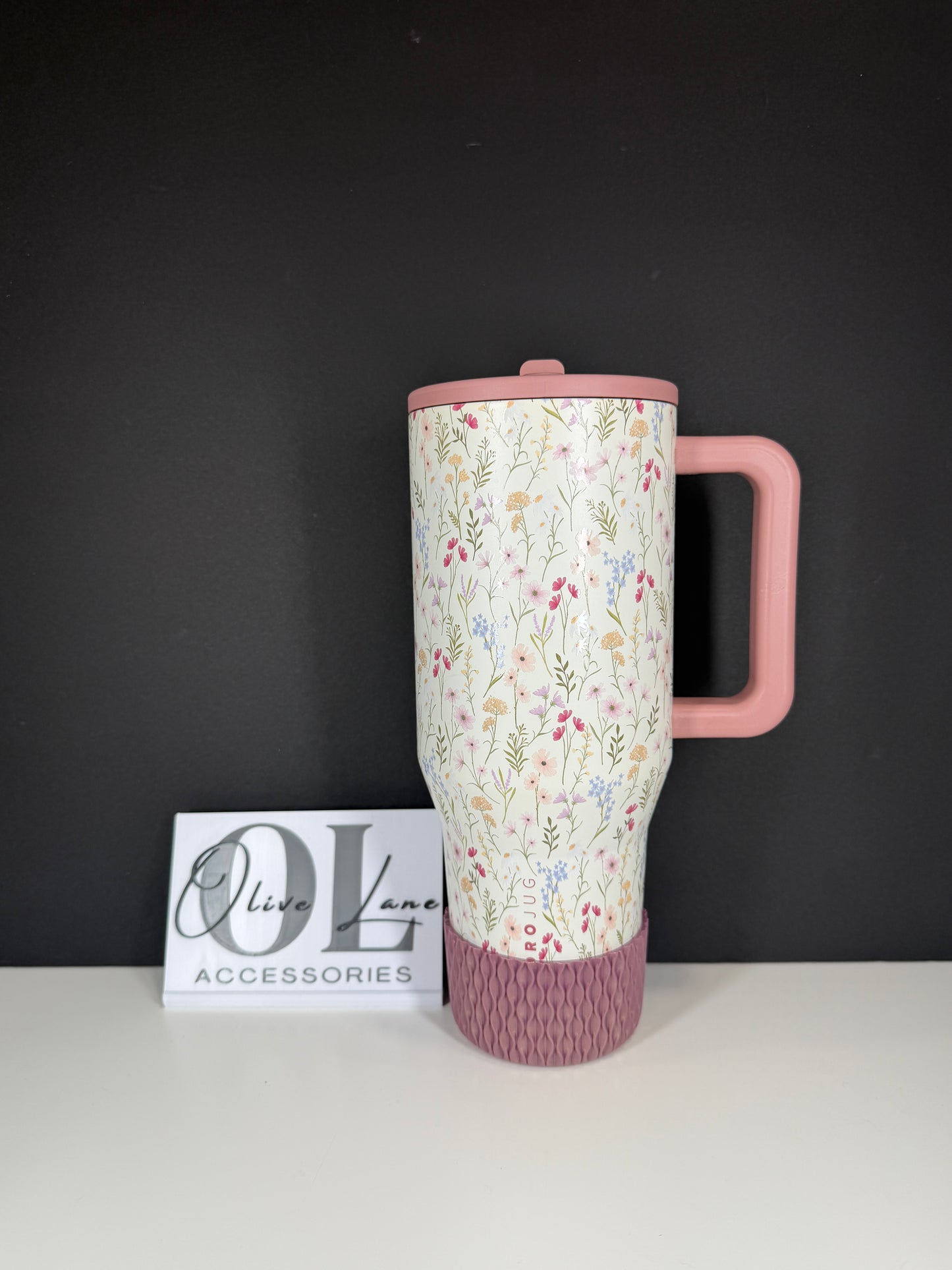 Mauve Metallic - WAVES Silicone Tumbler Boot