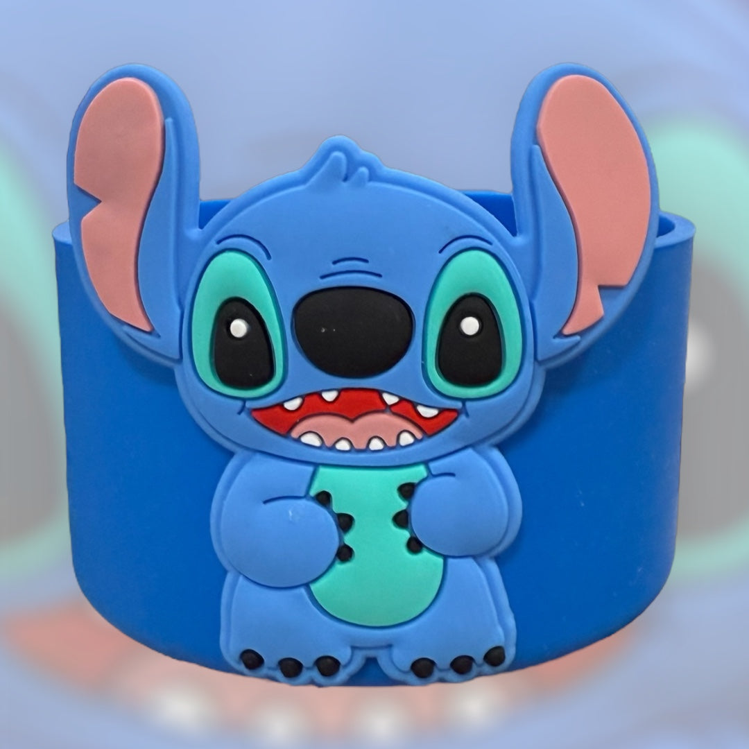 Royal Animated Stitch - Silicone Tumbler Boot