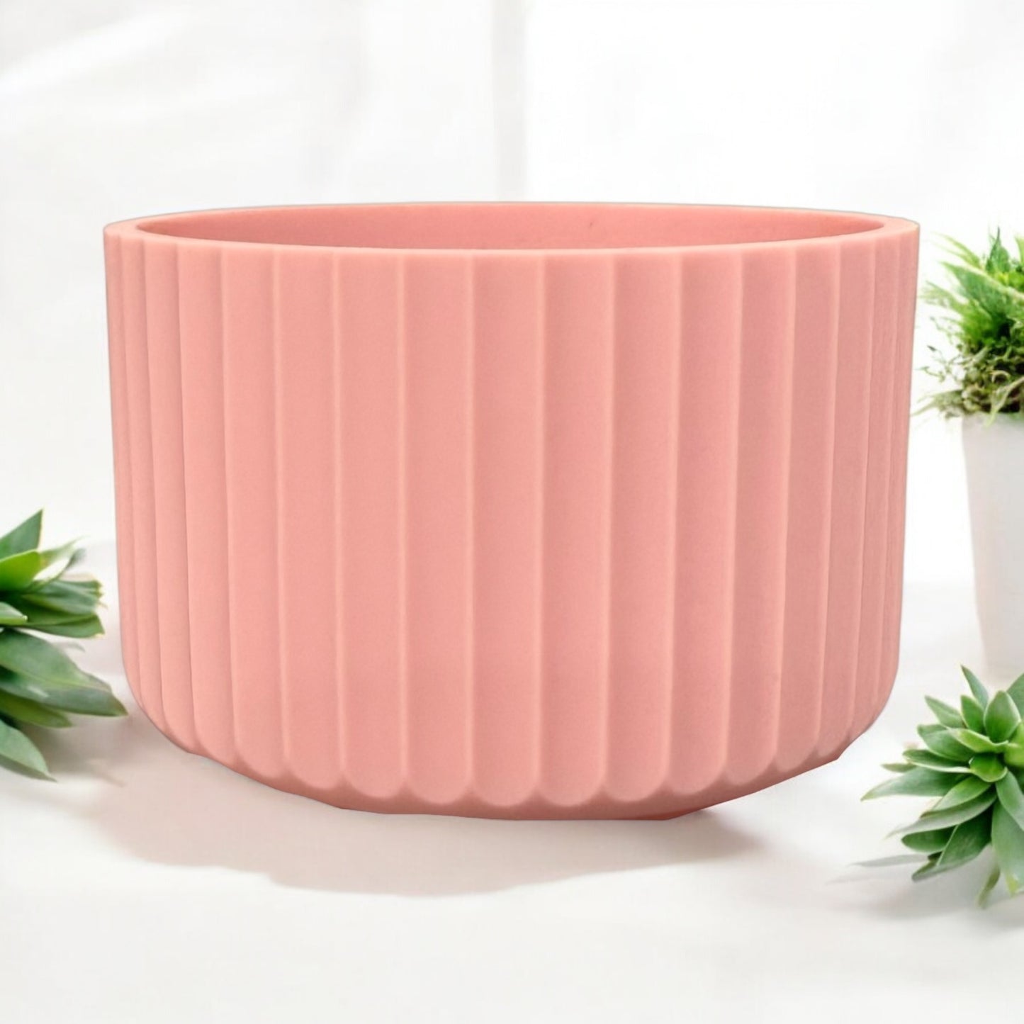 Ballet Pink FLUTED Silicone Tumbler Boot