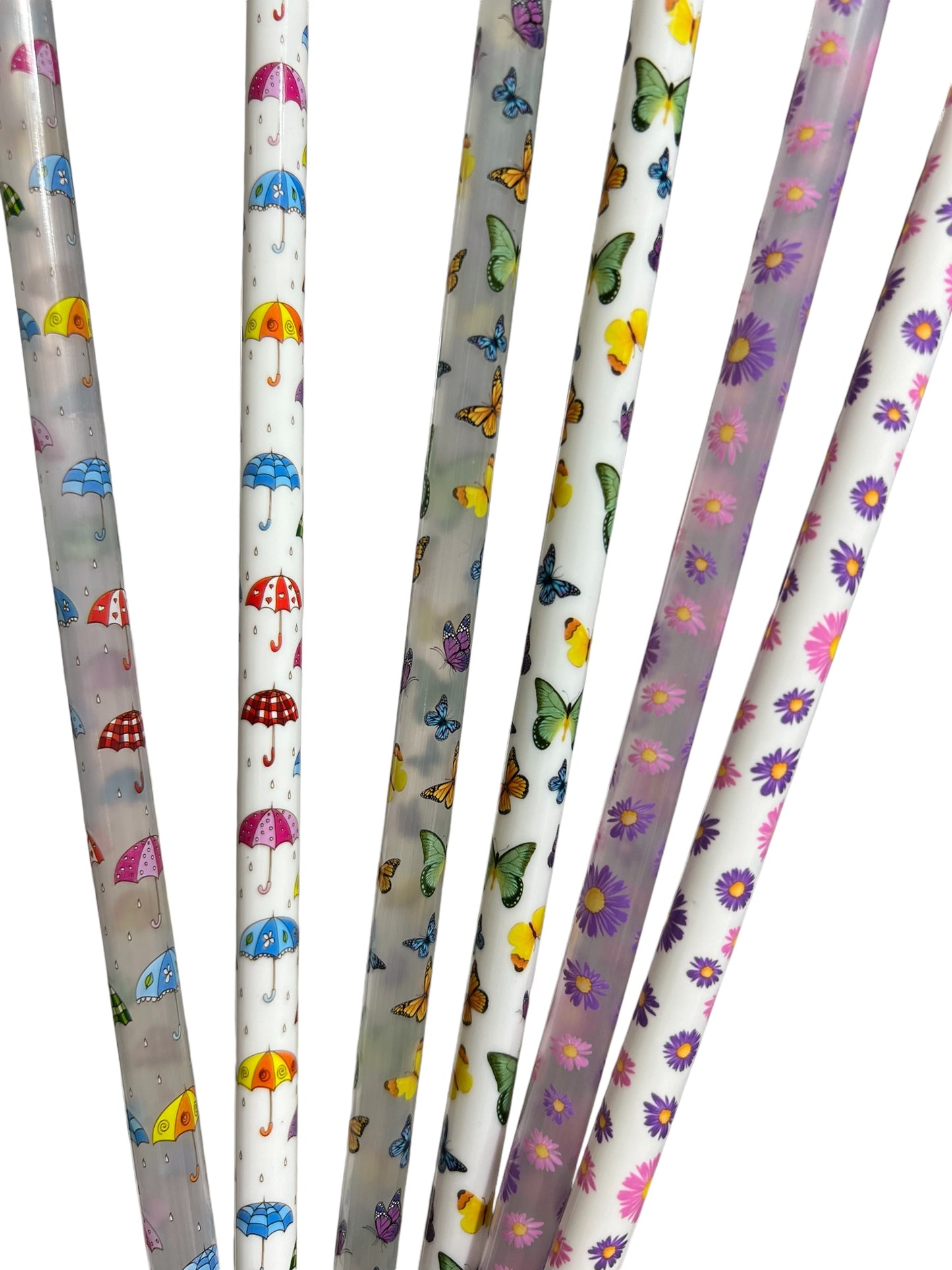 Spring 6-pack SET Straws (40oz Tumbler)