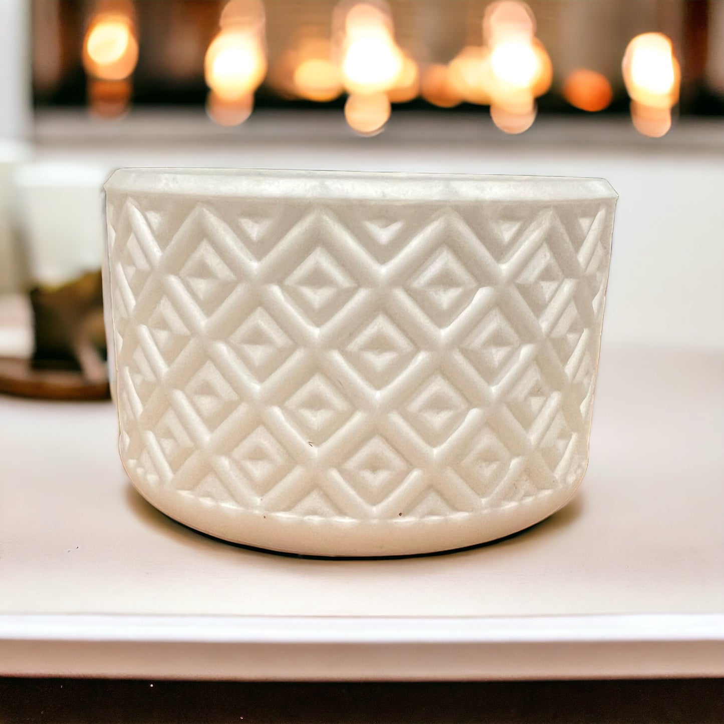 White Pearl DIAMONDS Silicone Tumbler Boot