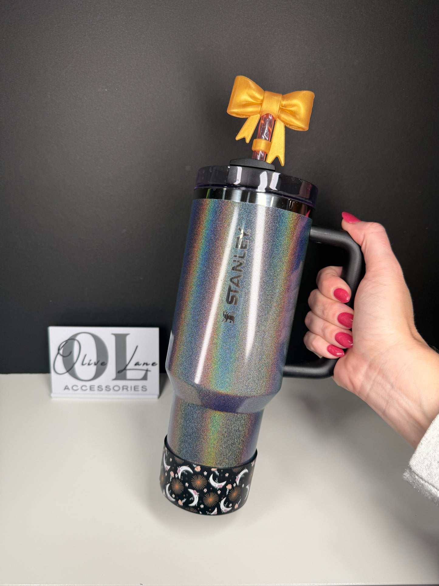 Black Moons - Silicone Tumbler Boot