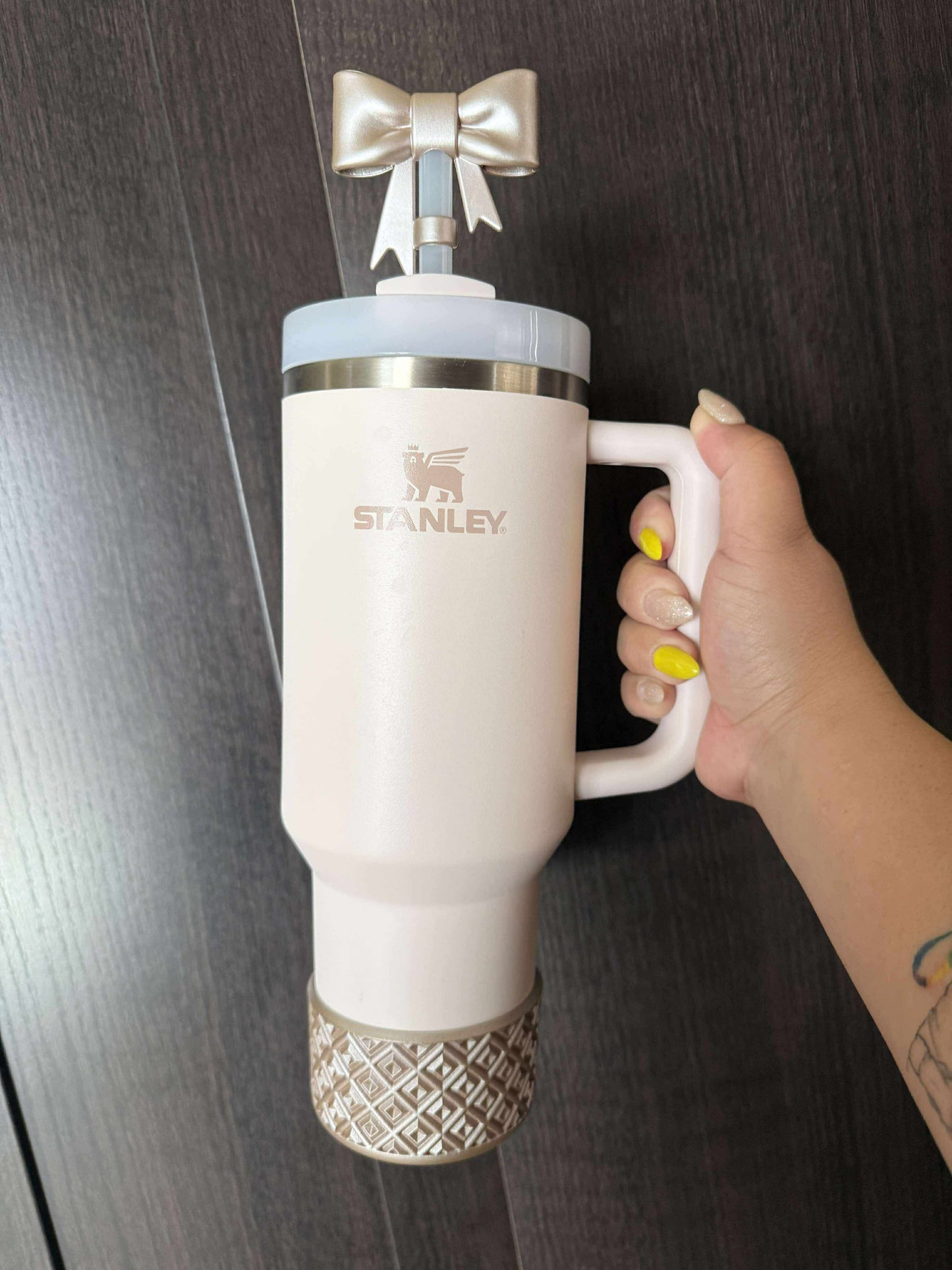 Champagne - DIAMOND Silicone Tumbler Boot