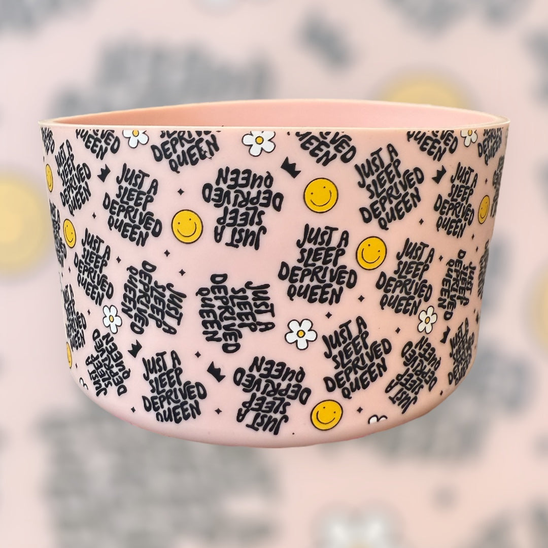 Sleep Deprived - Silicone Tumbler Boot