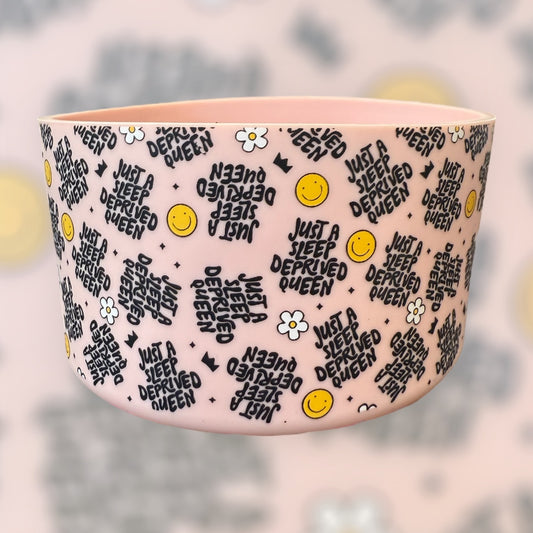 Sleep Deprived - Silicone Tumbler Boot