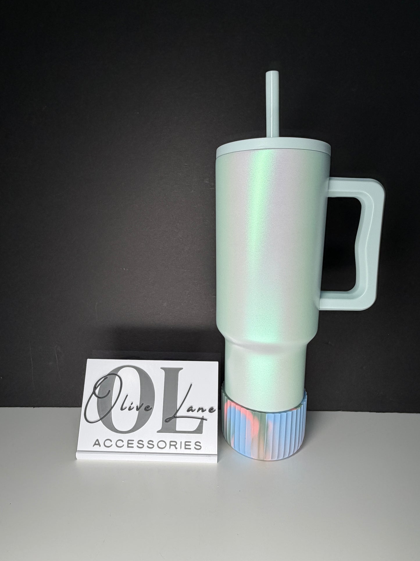 Antonela Swirl FLUTED - Silicone Tumbler Boot