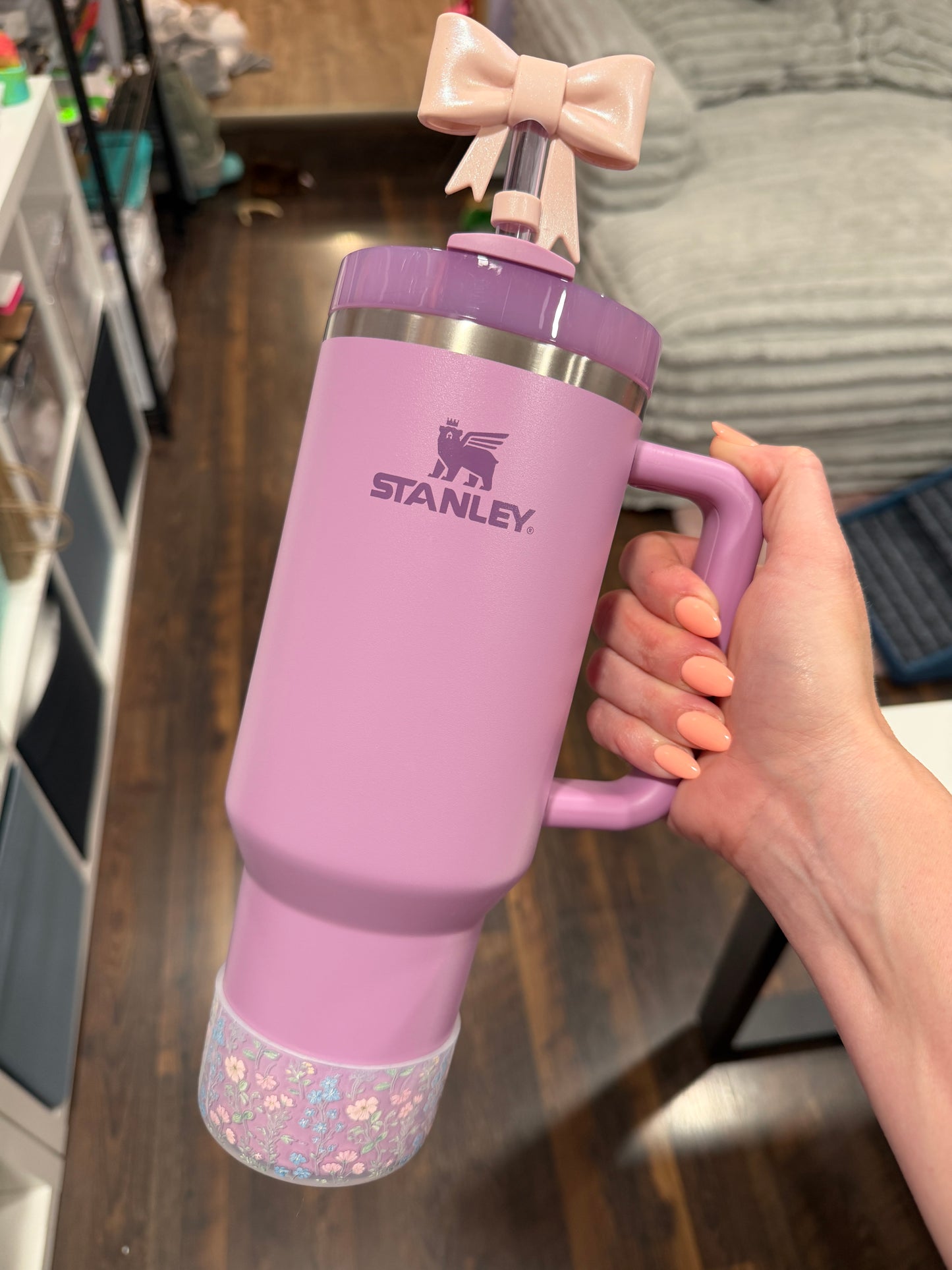Dragonfly Garden CLEAR - 3D Silicone Tumbler Boot