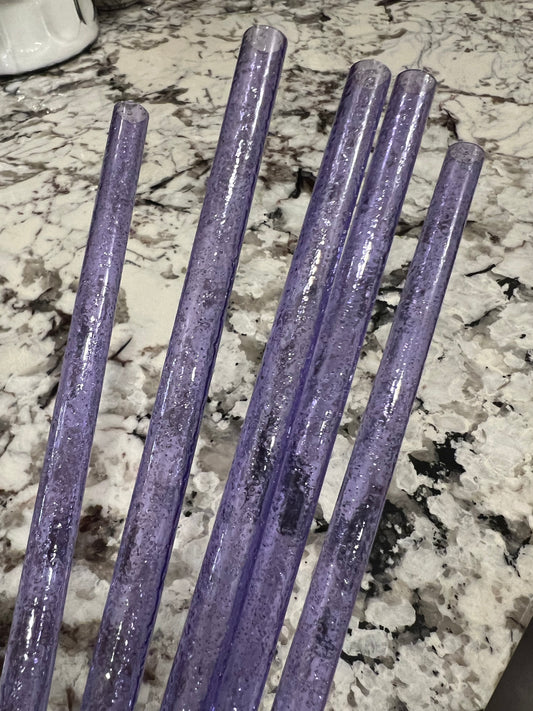 Purple Glitter Straw (40oz Tumbler)