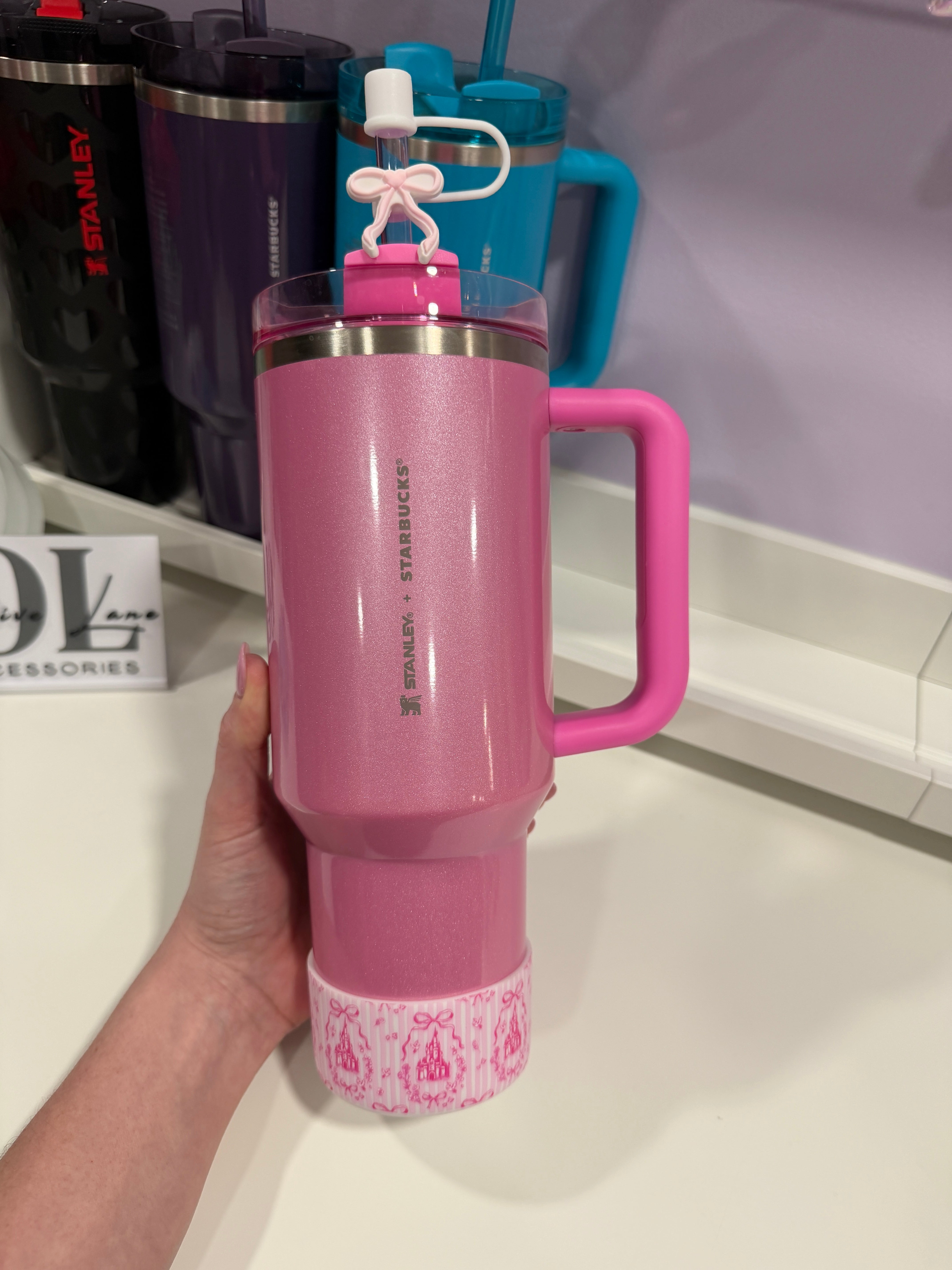 Magical Castle White - Silicone Tumbler Boot – Olive Lane