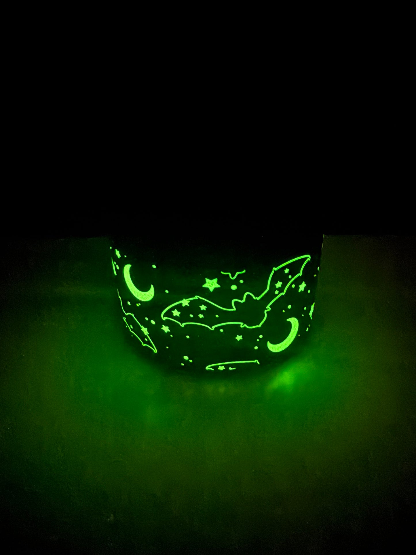 Glowing Bats Silicone Tumbler Boot