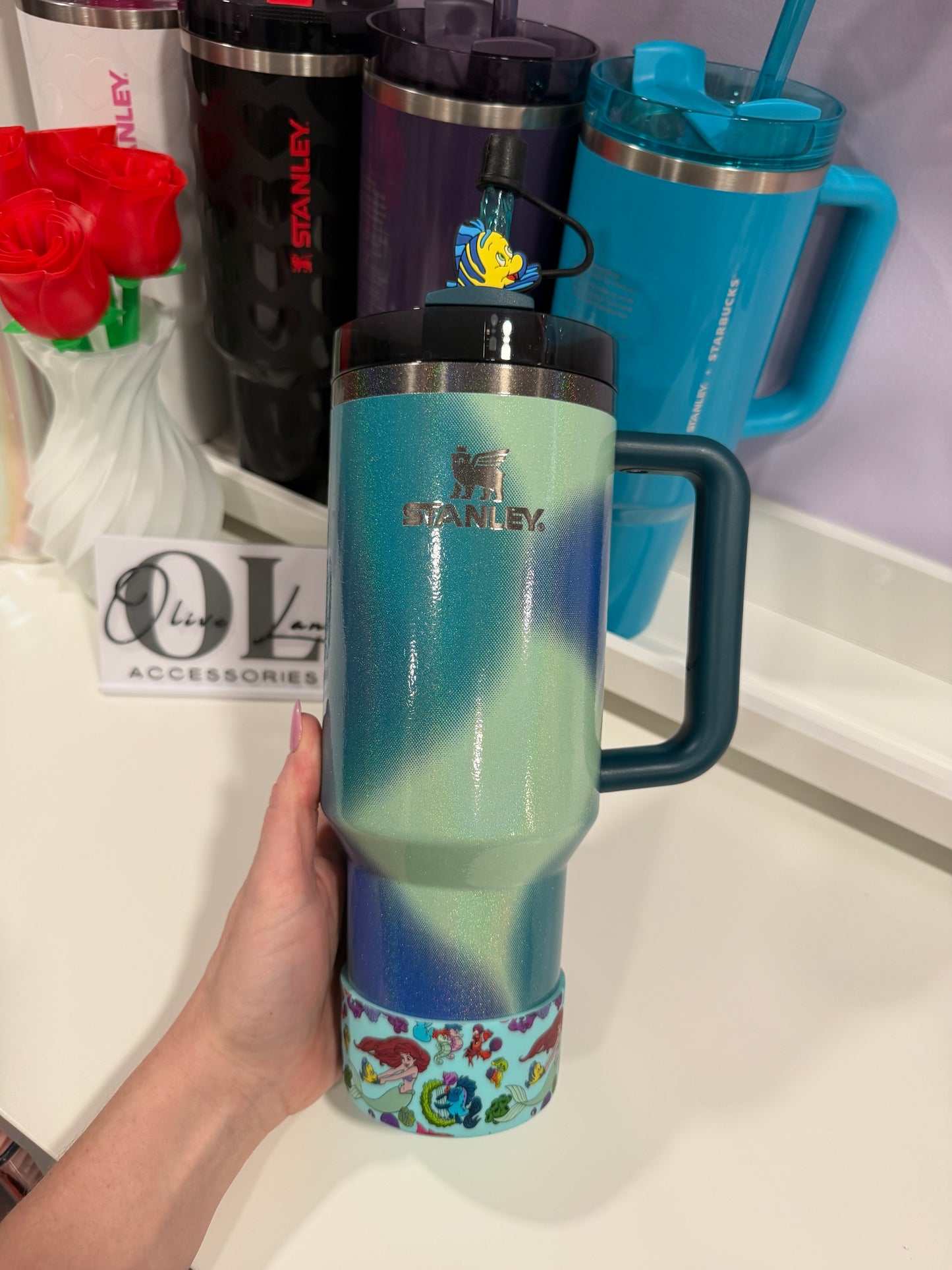 Under The Sea Silicone Tumbler Boot
