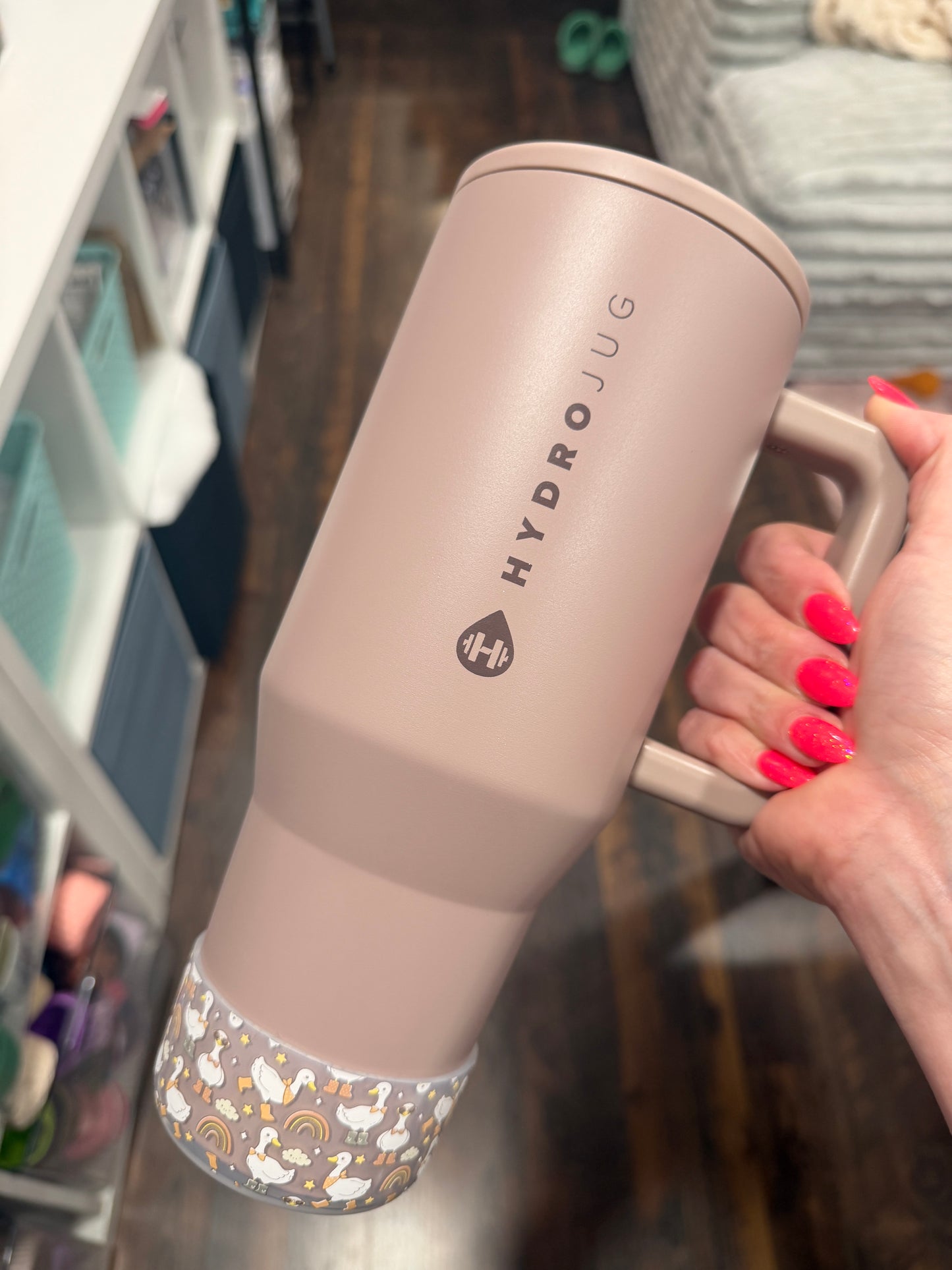Goose in Boots CLEAR - 3D Silicone Tumbler Boot
