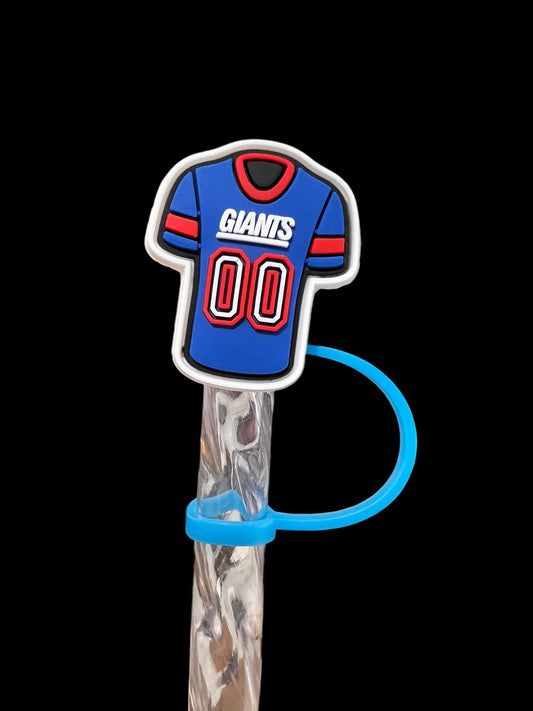 Giants Jersey Silicone Straw Topper 10mm