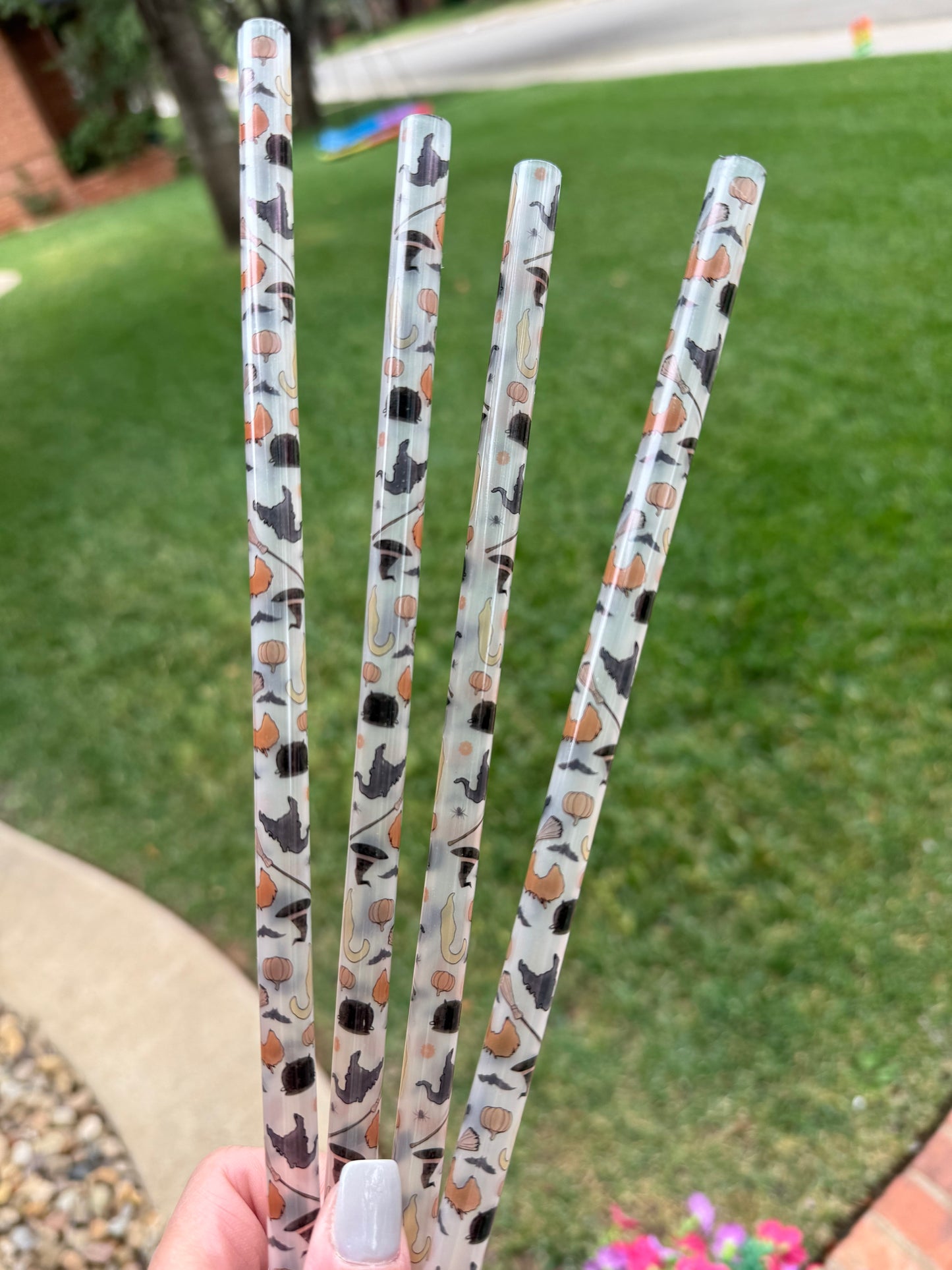 Clear Halloween Straw (40oz Tumbler)
