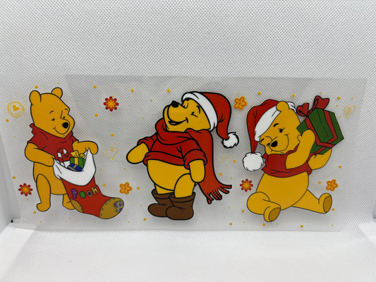 A Beary Christmas UV DTF Wrap Decal