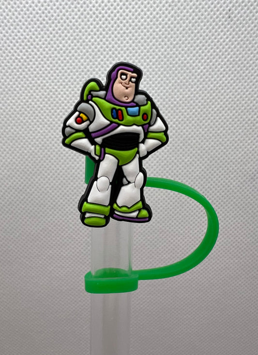 Buzz Lightyear Silicone Straw Topper 10mm