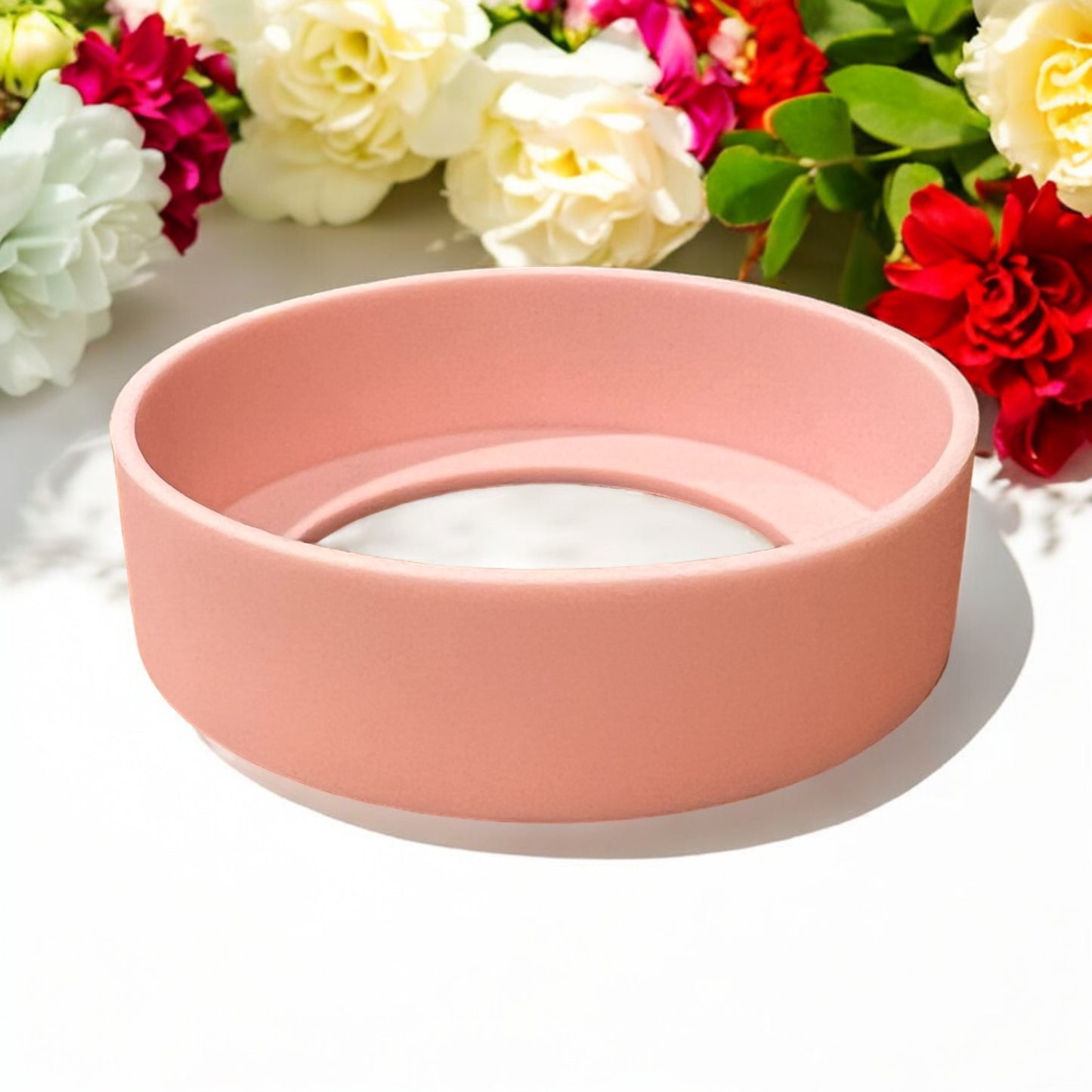 Baby Pink 7.25 cm Silicone Tumbler Bumper