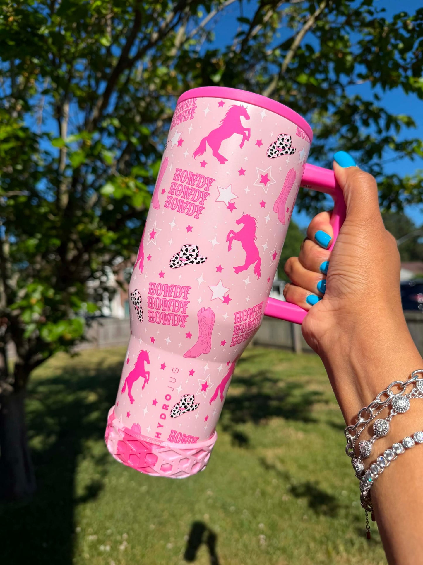 Cherry Candy SHIMMER Shorty Waffle 3" - Silicone Tumbler Boot