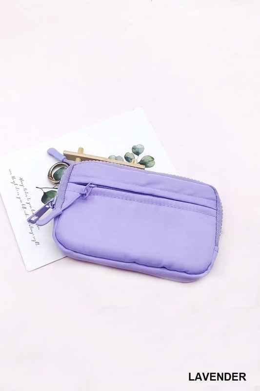 On The Go Keychain Card Wallet