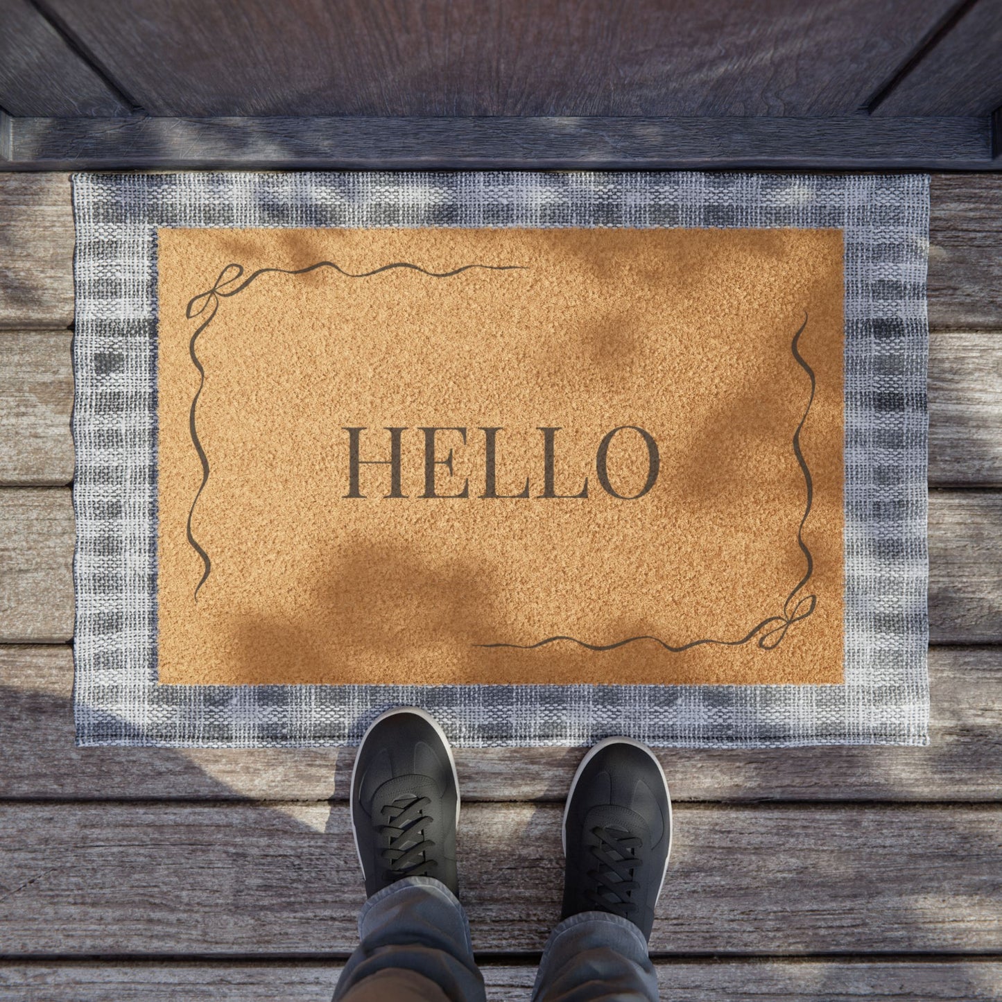 Hello Bows Doormat