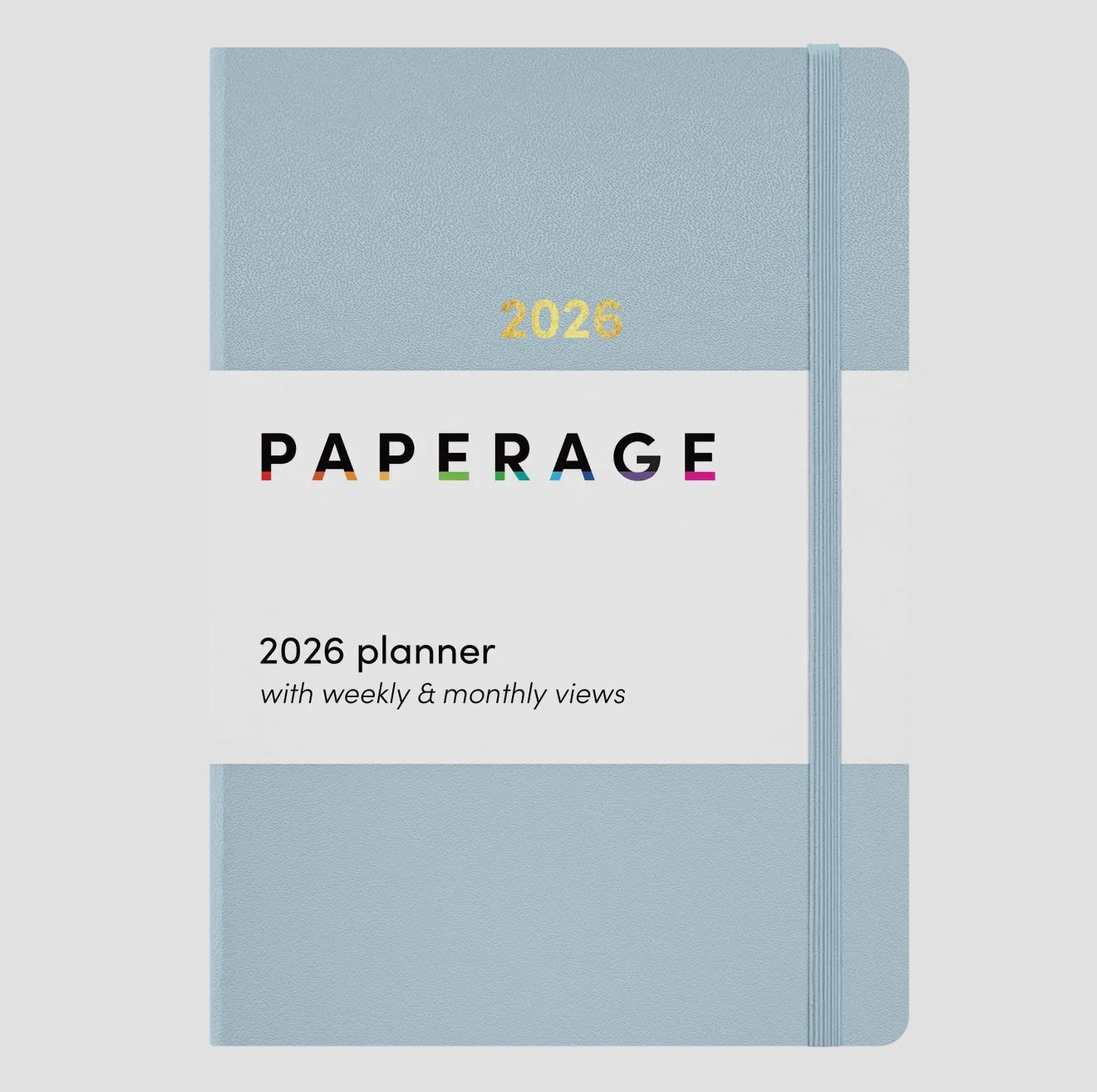 2026 Paperage Dated Planner- Monthly & Weekly Views