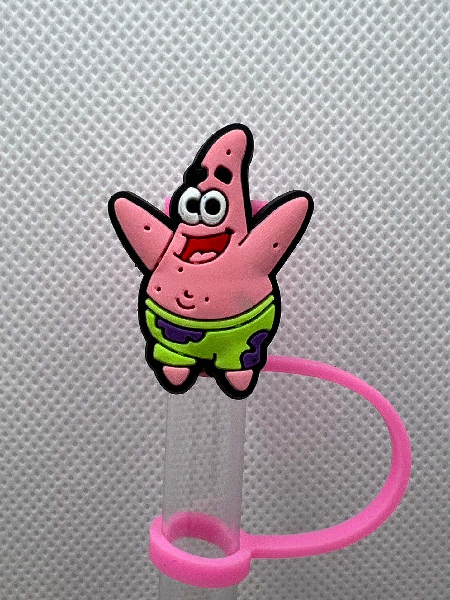 Patrick Silicone Straw Topper 10mm