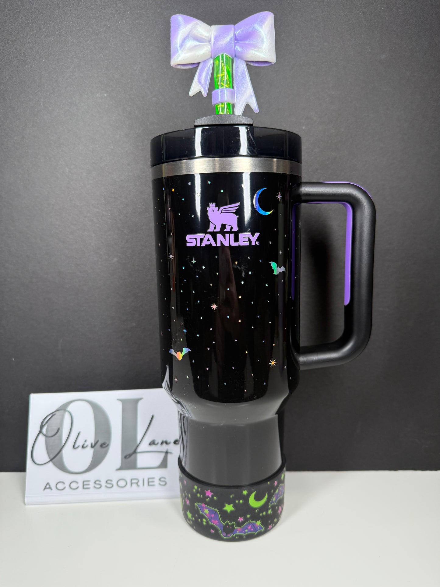 Glowing Bats Silicone Tumbler Boot