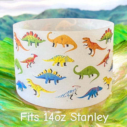 Dinosaur Roar 6.0cm Kids Silicone Tumbler Boot