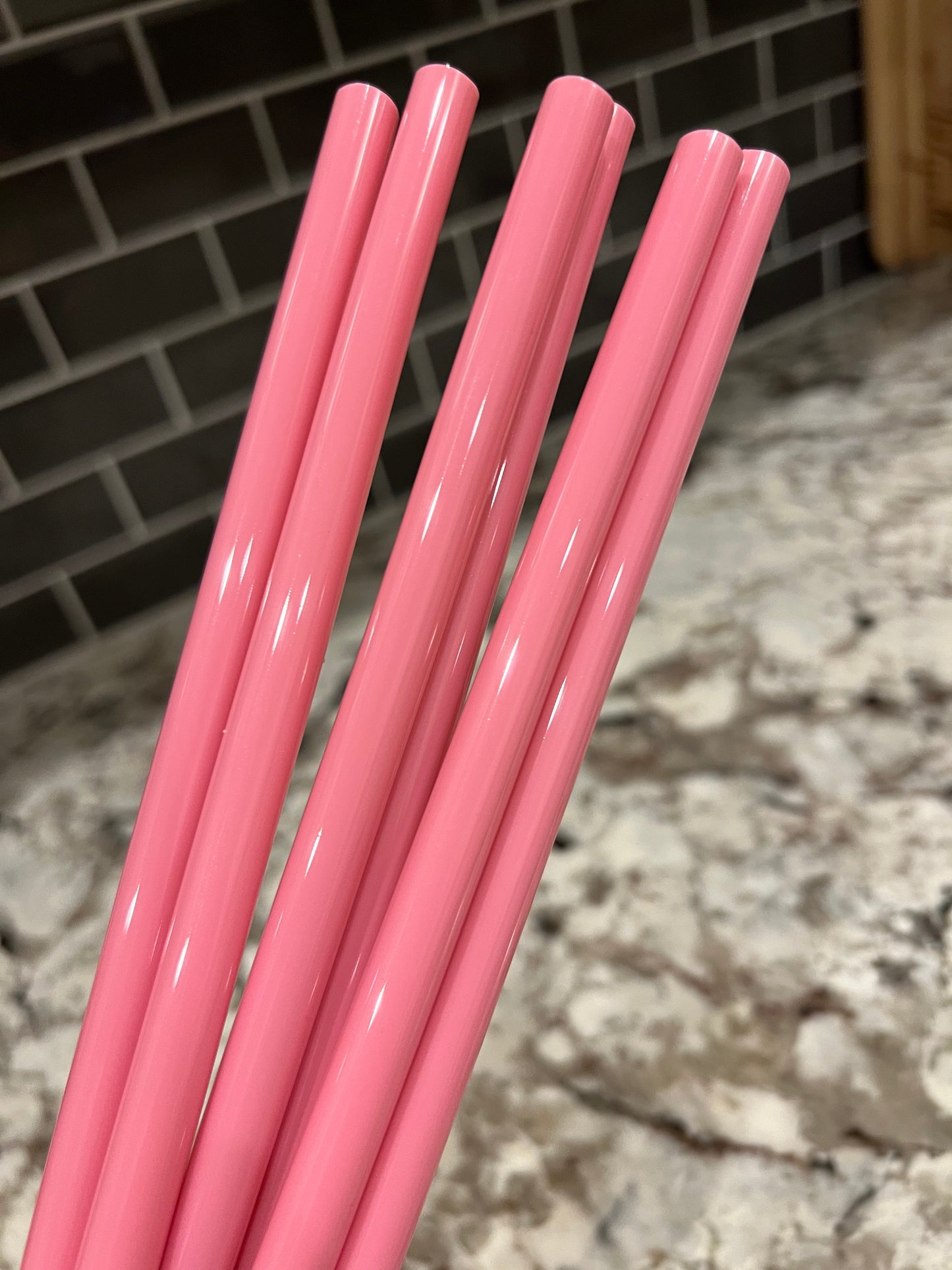 Bubblegum Pink Straw (40oz Tumbler)